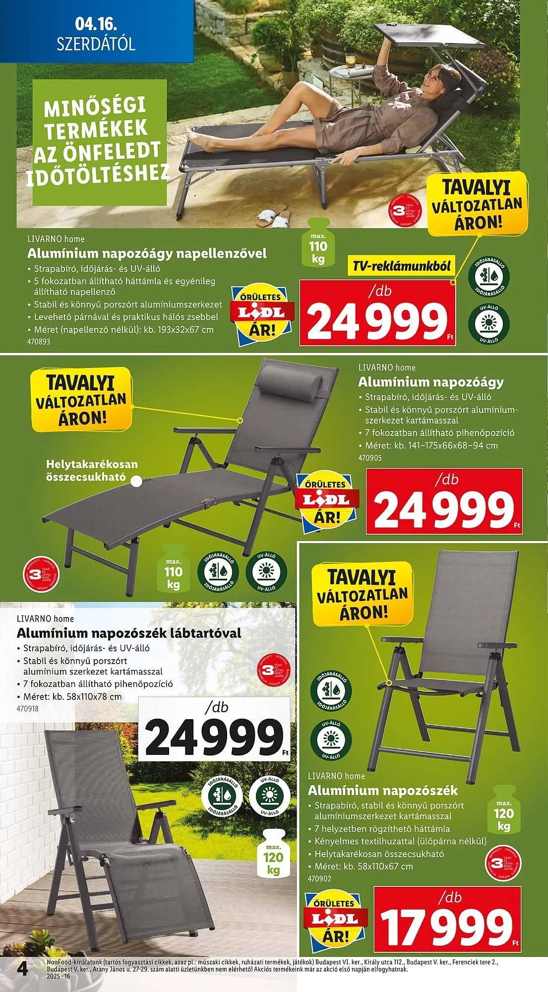 Katalógus Lidl akciós újság április 16.-tól április 19.-ig 2025. - Oldal 4