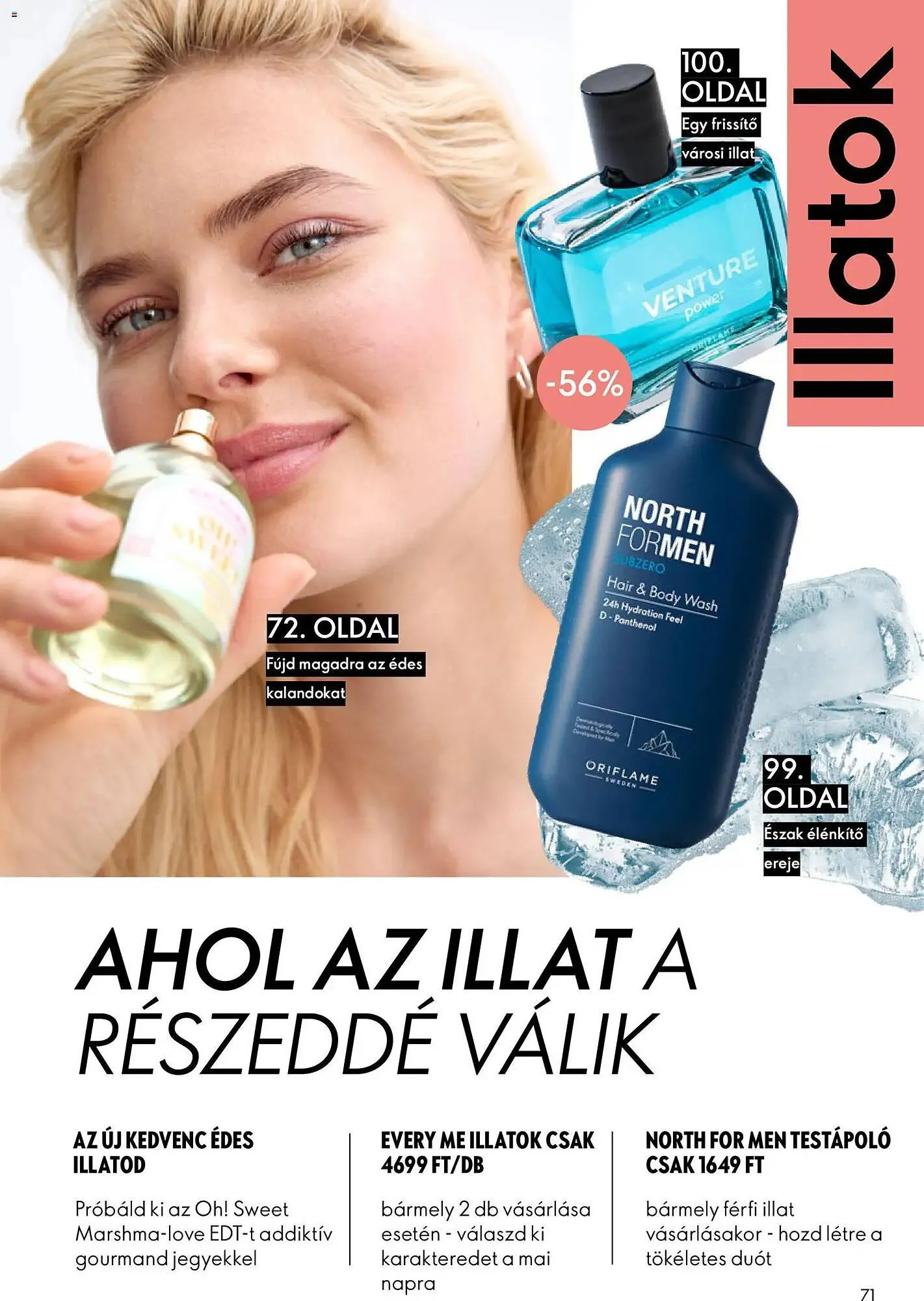 Katalógus Oriflame katalógus február 11.-tól március 3.-ig 2026. - Oldal 71