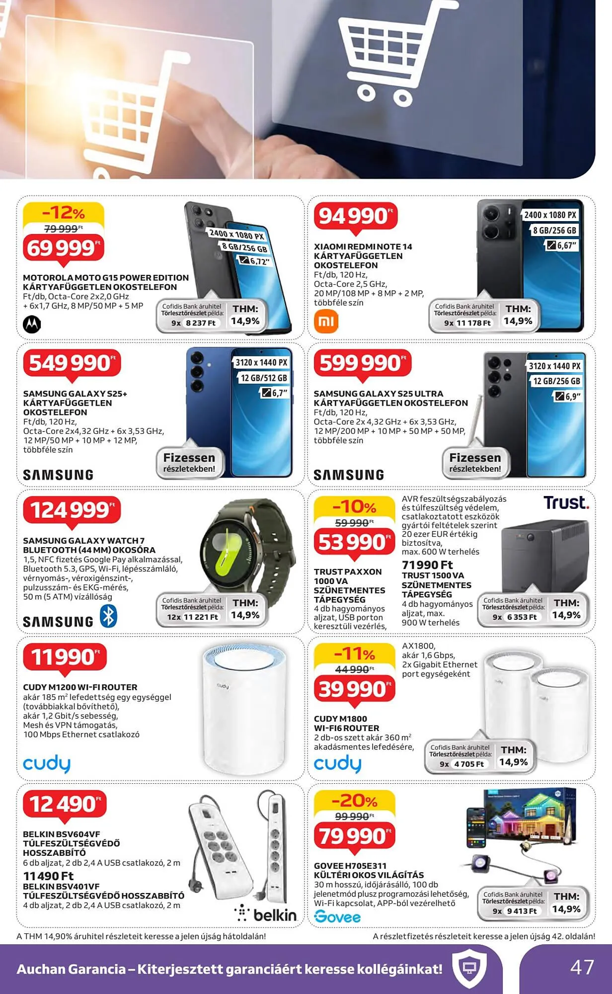 Katalógus Auchan akciós újság március 20.-tól március 26.-ig 2025. - Oldal 47