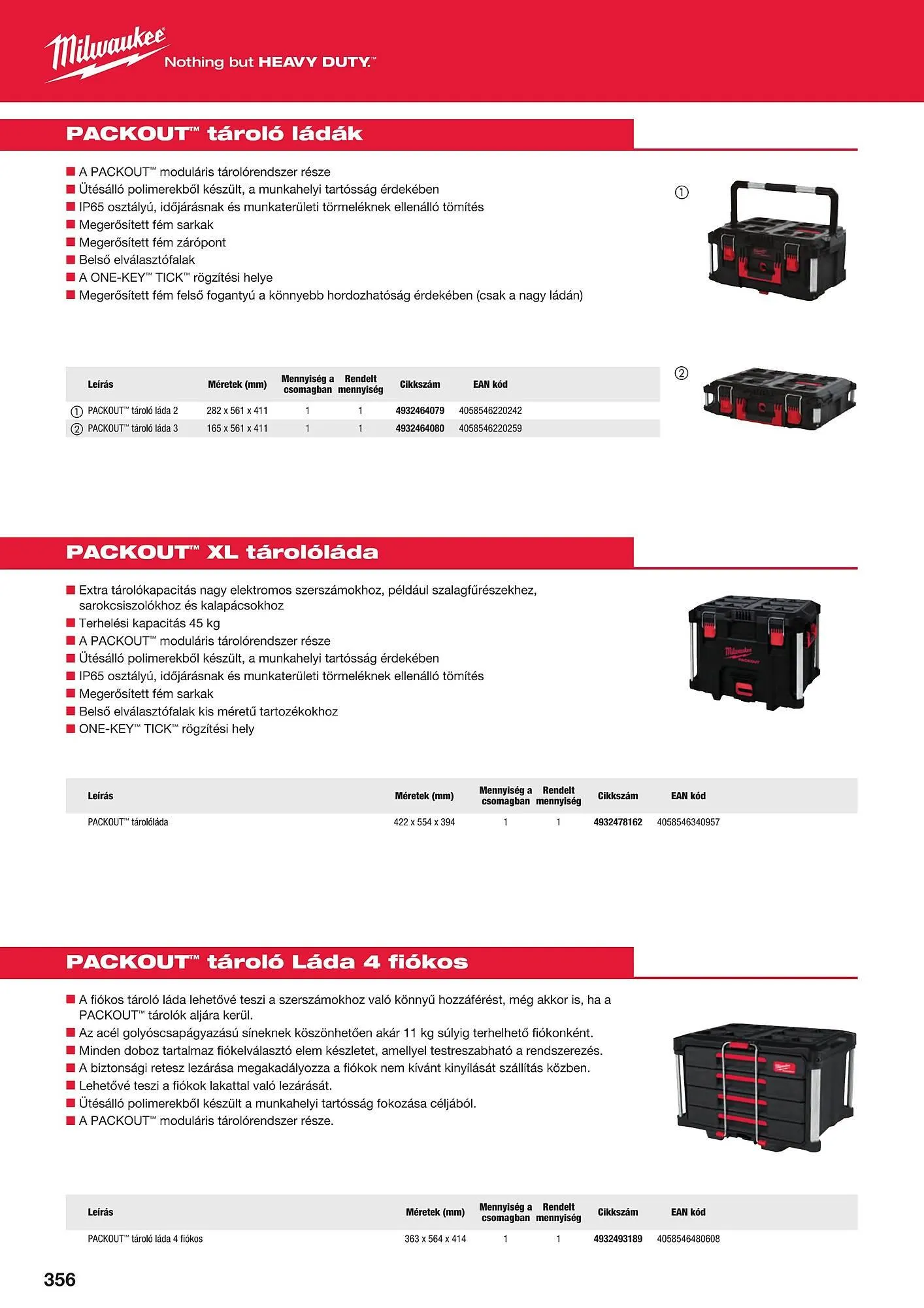 Katalógus Milwaukee akciós újság szeptember 16.-tól december 31.-ig 2025. - Oldal 356