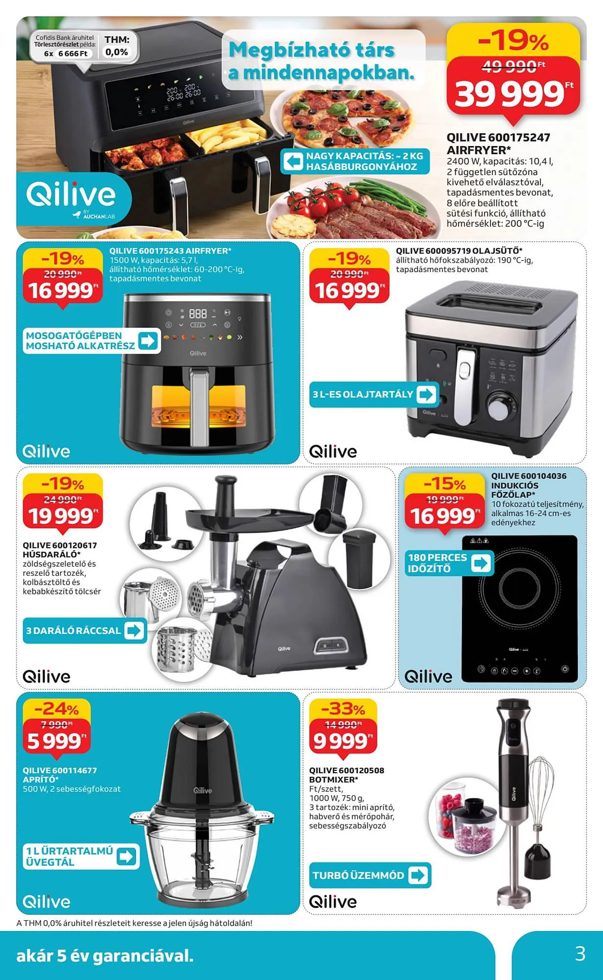 Katalógus Auchan akciós újság október 9.-tól október 29.-ig 2025. - Oldal 3