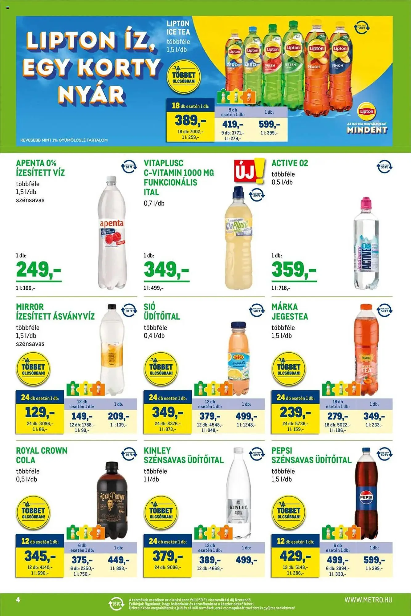 Katalógus Metro akciós újság augusztus 1.-tól augusztus 31.-ig 2025. - Oldal 4