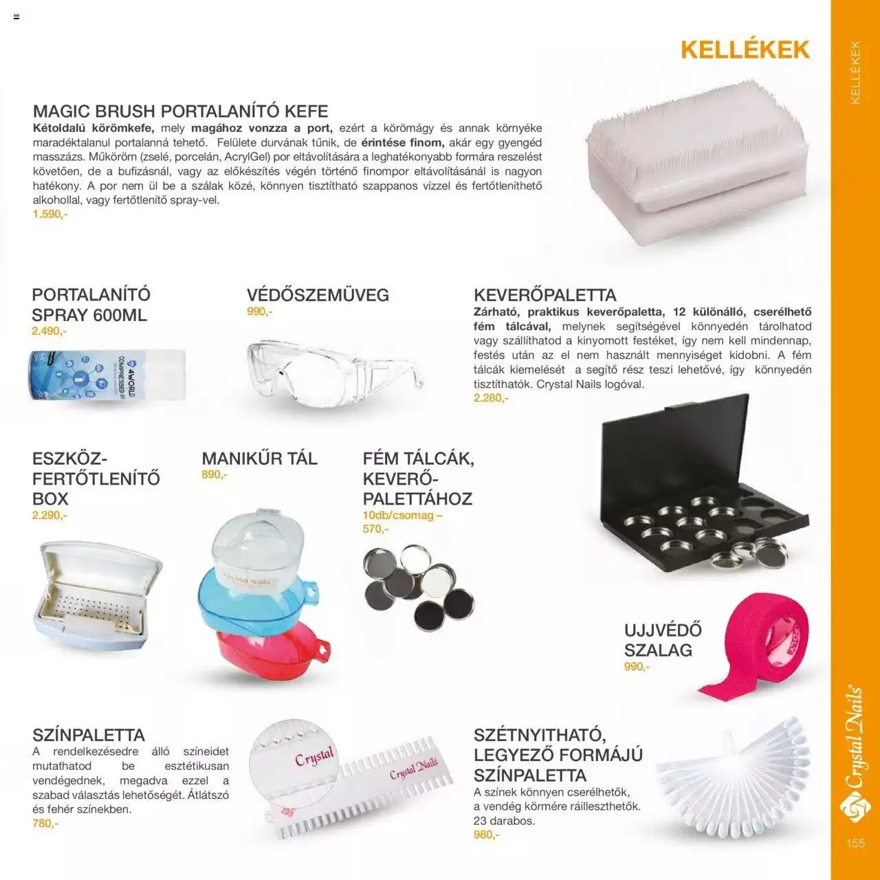 Katalógus Crystal Nails - Nagykatalógus 22/23 március 8.-tól december 31.-ig 2023. - Oldal 155