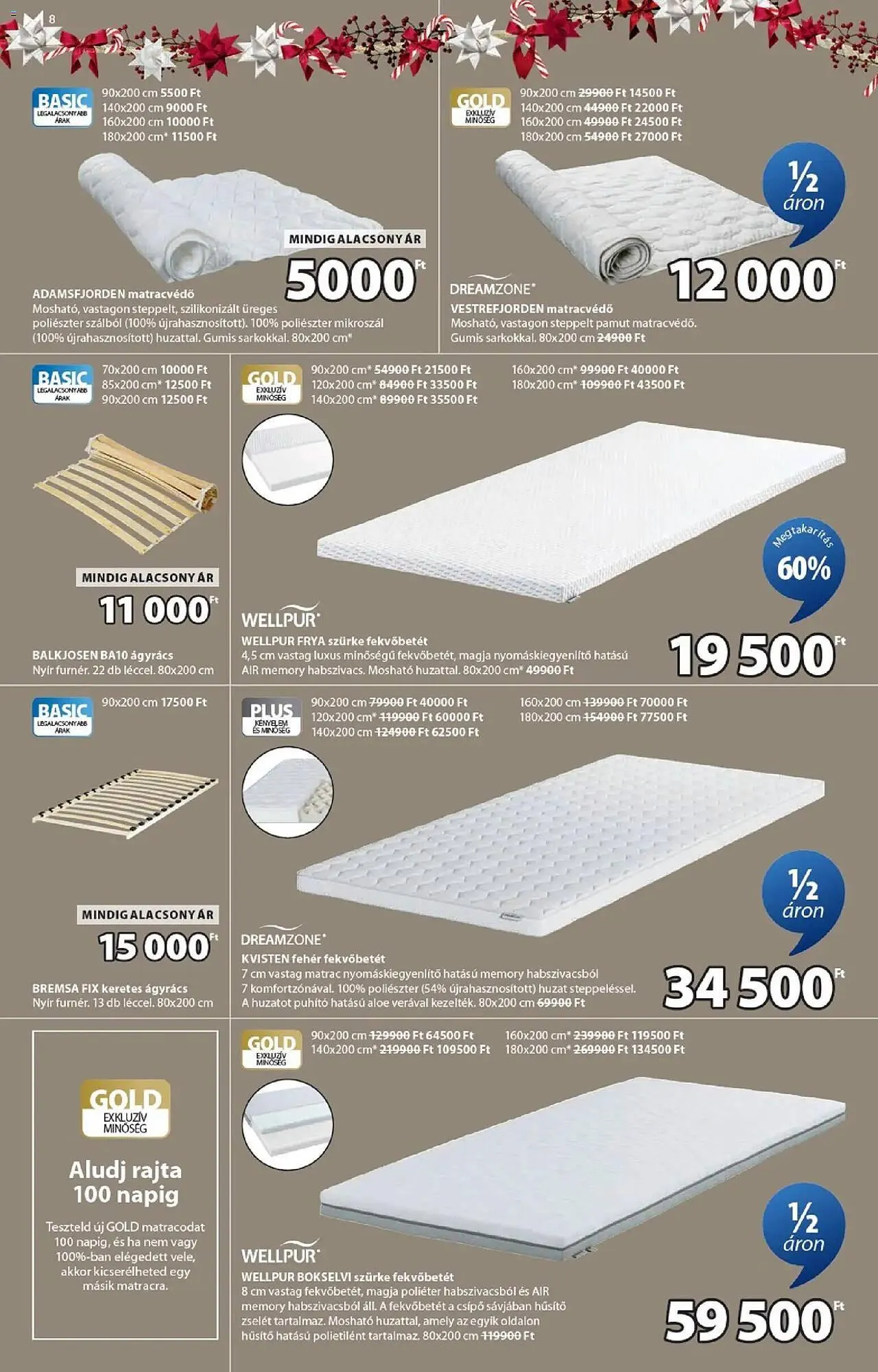 Katalógus JYSK akciós újság december 1.-tól december 30.-ig 2025. - Oldal 8