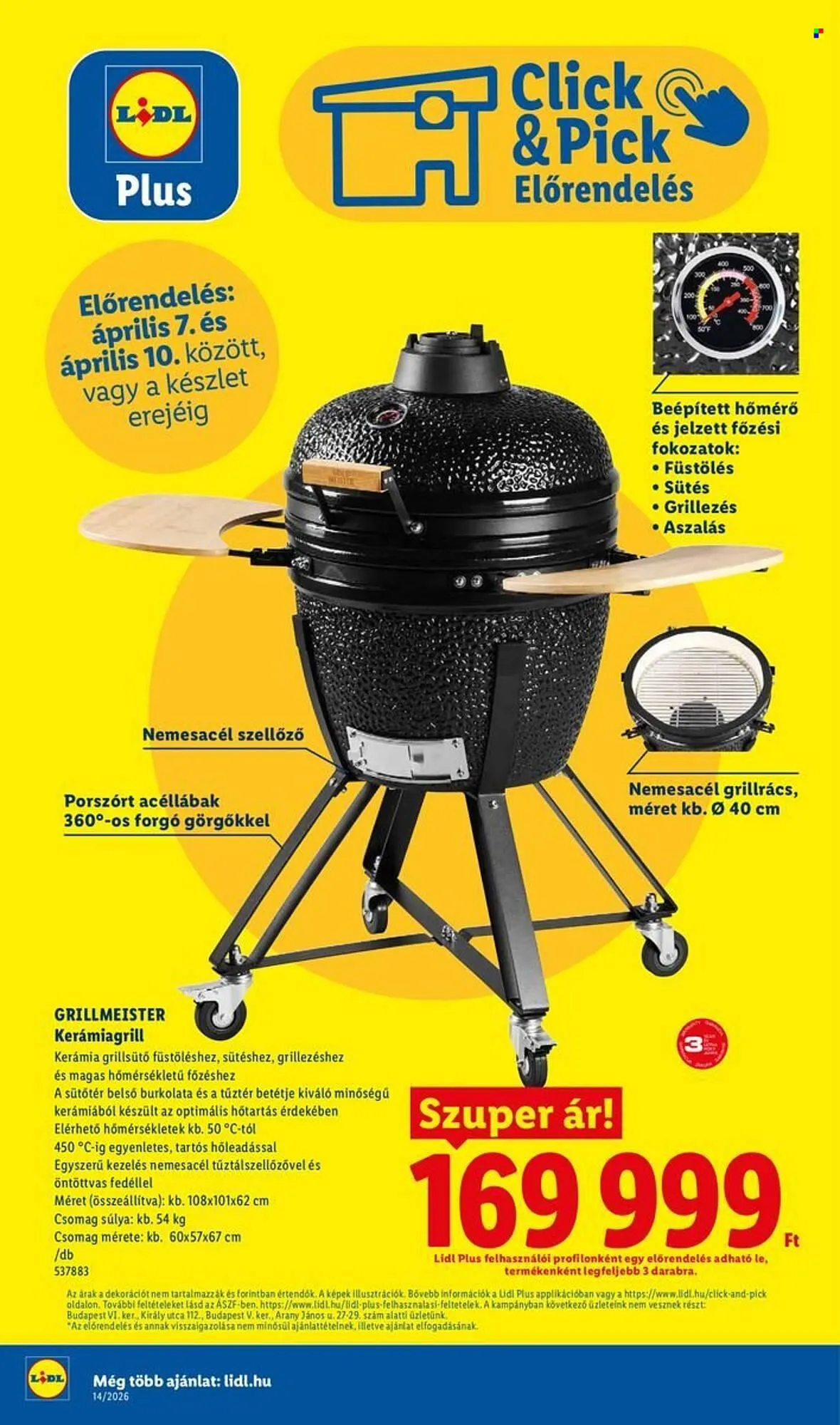 Katalógus Lidl akciós újság április 1.-tól április 8.-ig 2026. - Oldal 14