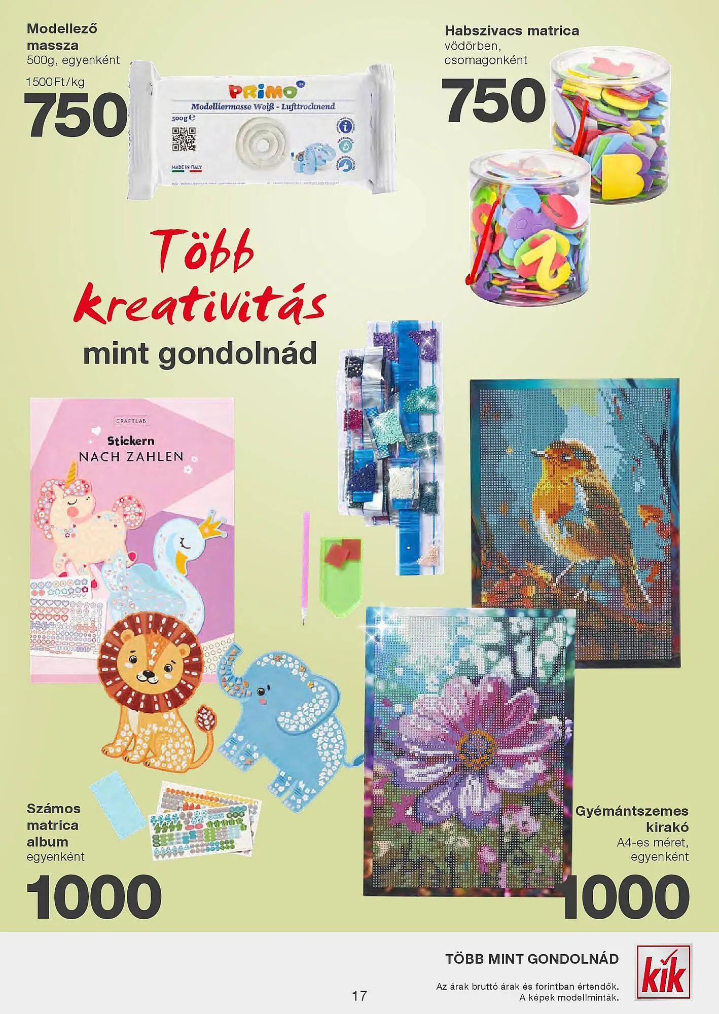 Katalógus Kik akciós újság március 28.-tól április 30.-ig 2025. - Oldal 17