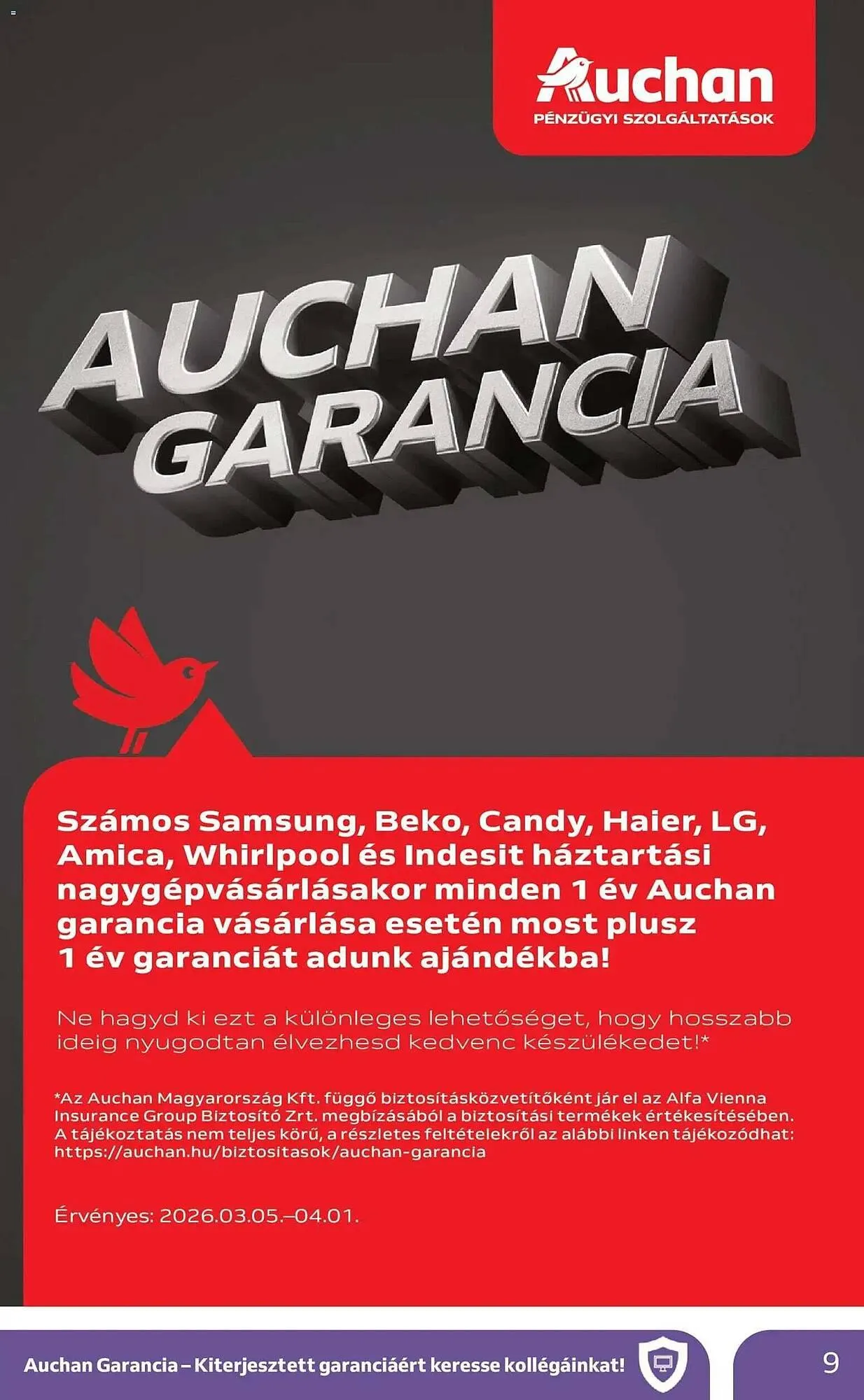 Katalógus Auchan akciós újság március 19.-tól április 4.-ig 2026. - Oldal 9