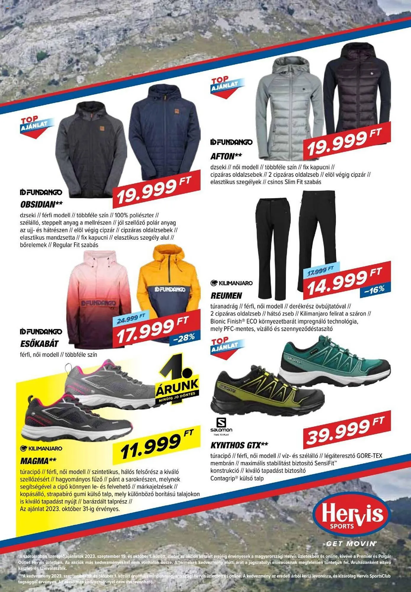 Katalógus Hervis akciós újság szeptember 19.-tól október 1.-ig 2023. - Oldal 5