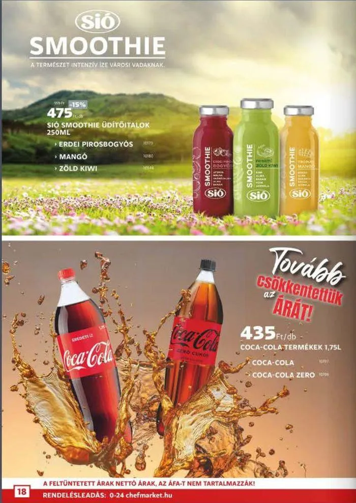 Katalógus Chef Market Magazin augusztus 1.-tól augusztus 31.-ig 2024. - Oldal 18