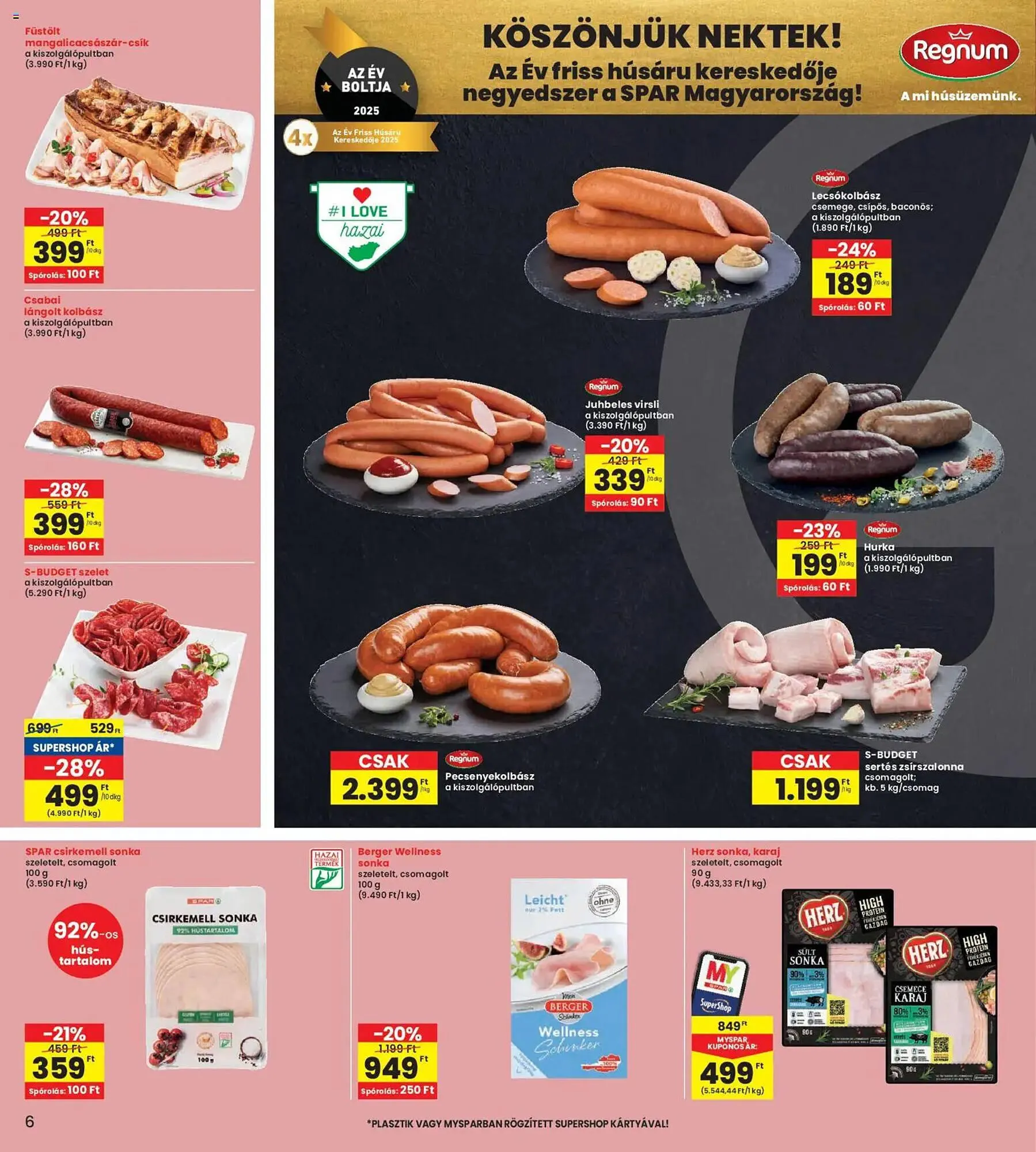 Katalógus Interspar akciós újság november 6.-tól november 12.-ig 2025. - Oldal 6