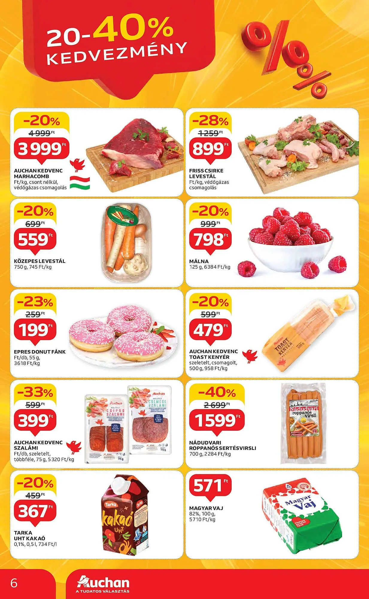 Katalógus Auchan akciós újság május 2.-tól május 7.-ig 2025. - Oldal 6