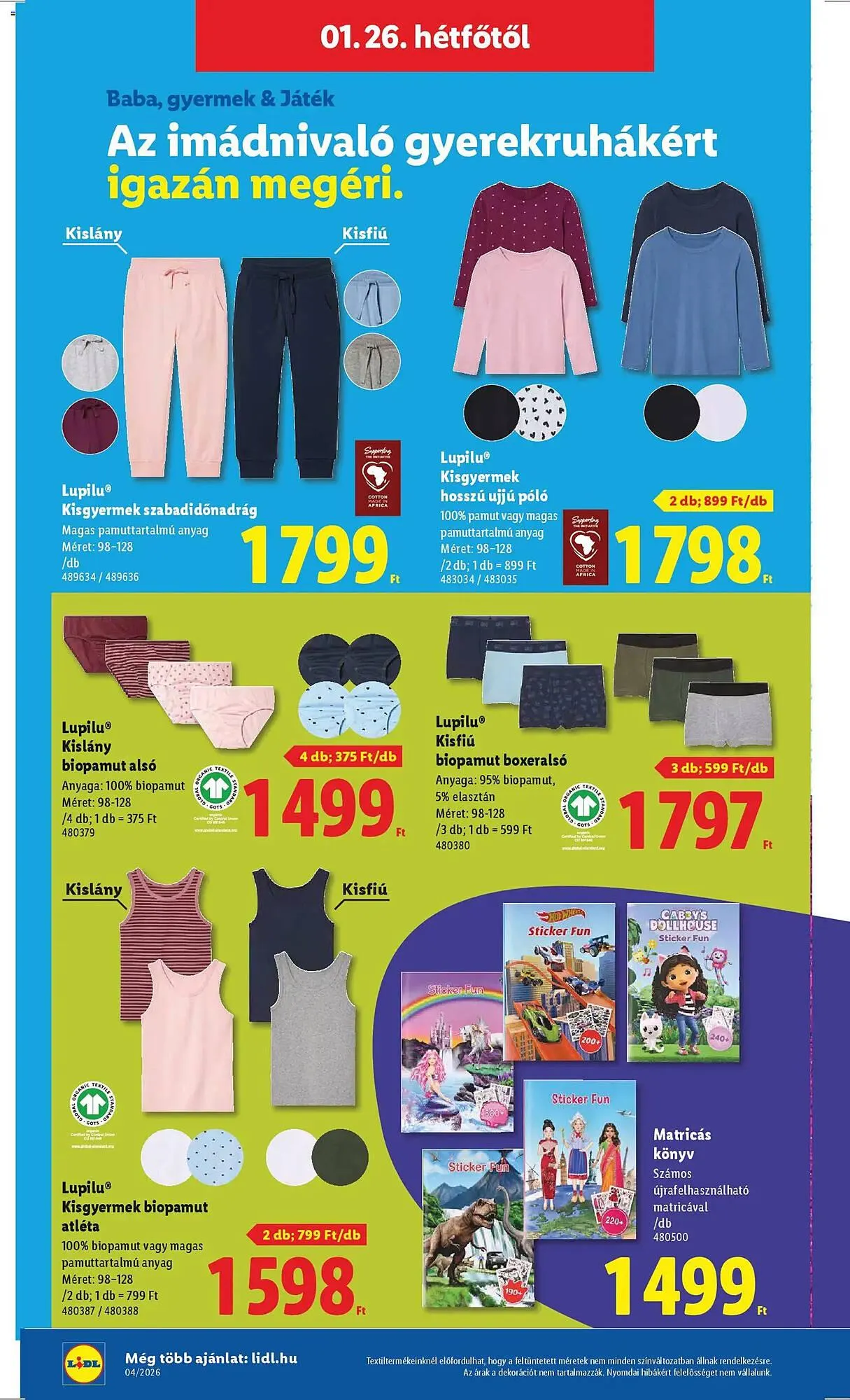 Katalógus Lidl akciós újság január 22.-tól január 28.-ig 2026. - Oldal 42