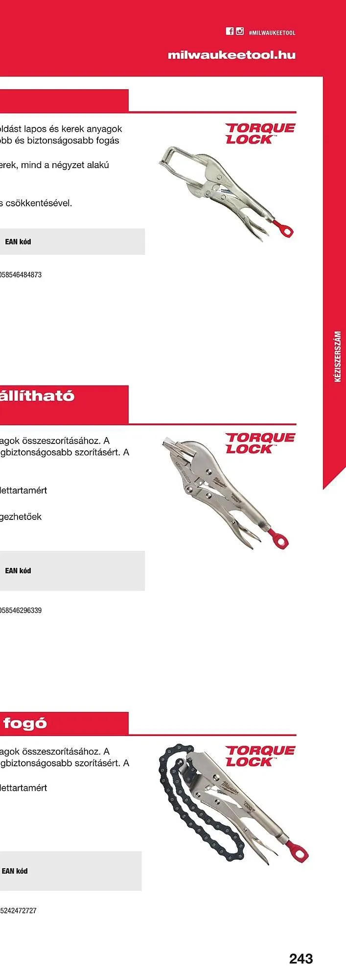 Katalógus Milwaukee akciós újság szeptember 16.-tól december 31.-ig 2025. - Oldal 485