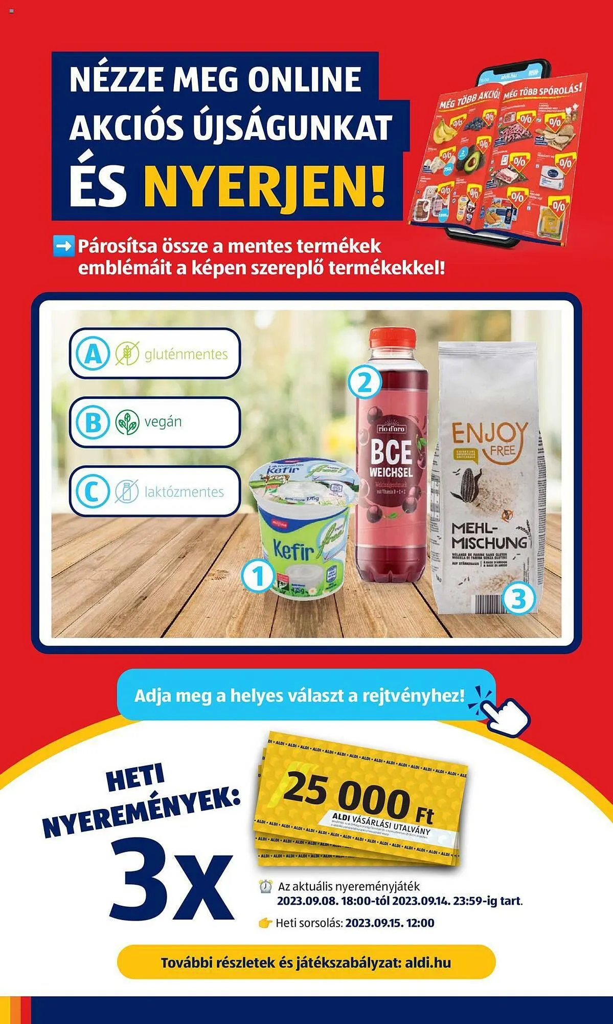 Katalógus ALDI akciós újság szeptember 14.-tól szeptember 20.-ig 2023. - Oldal 6