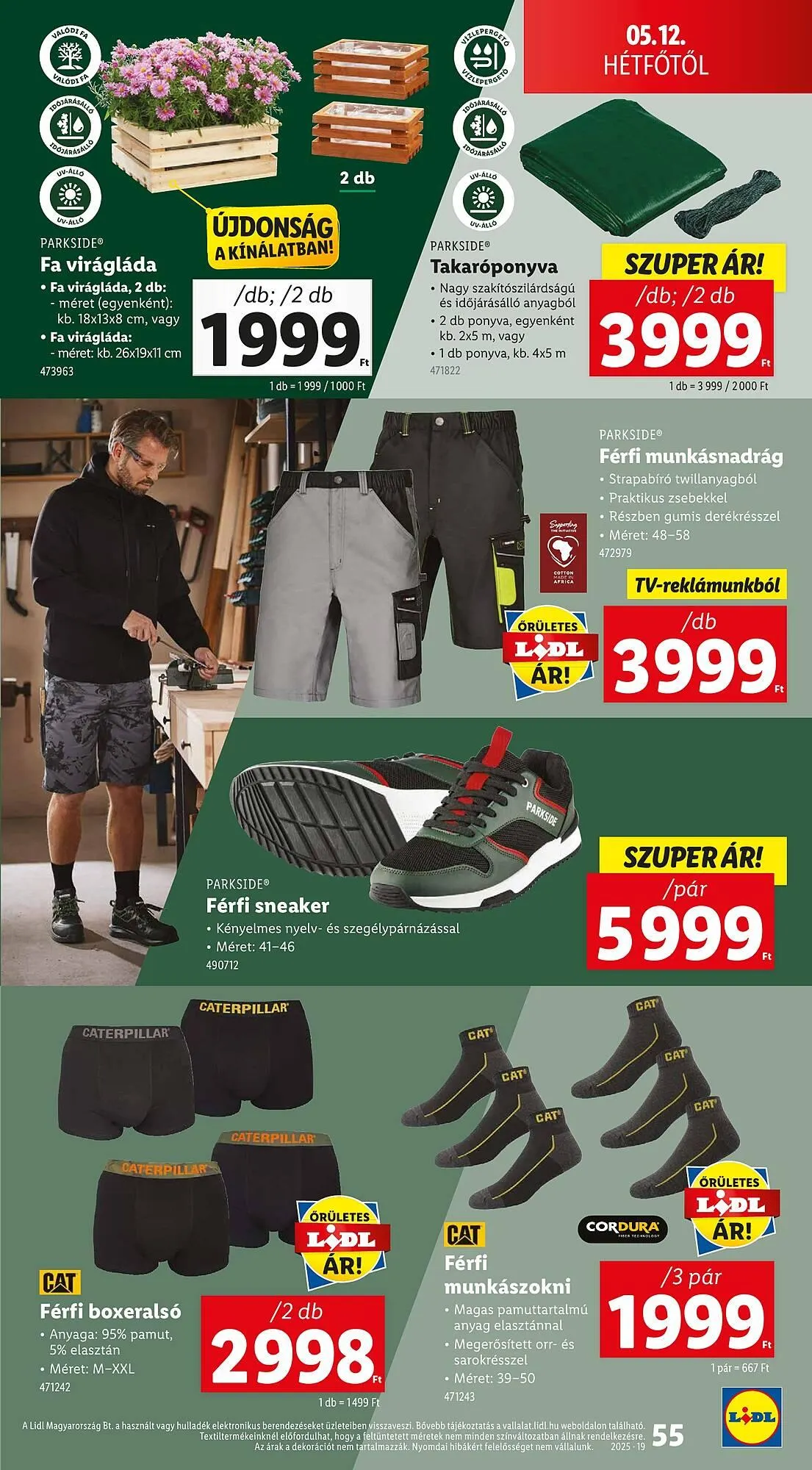 Katalógus Lidl akciós újság május 8.-tól május 14.-ig 2025. - Oldal 55