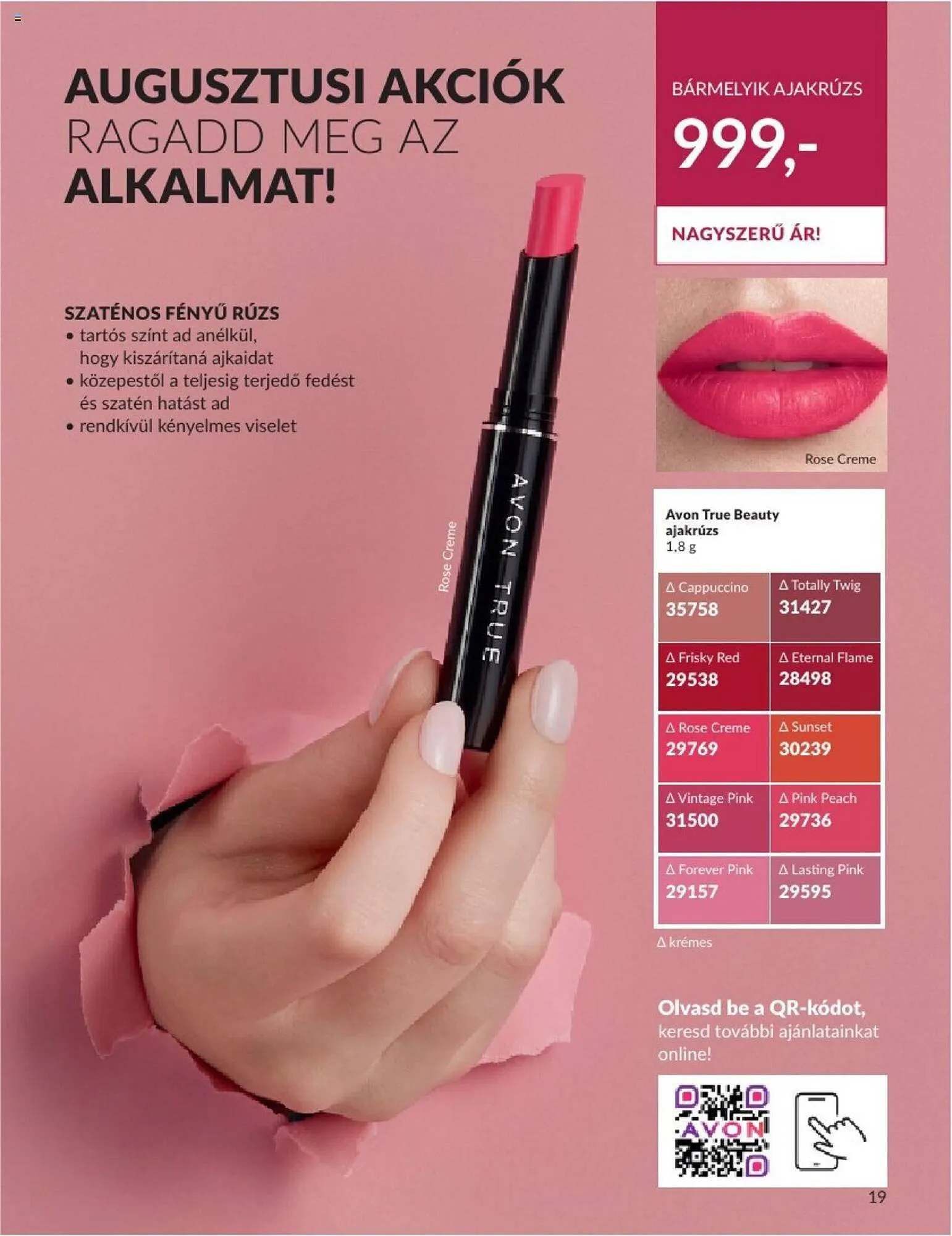 Katalógus AVON akciós újság augusztus 1.-tól augusztus 31.-ig 2023. - Oldal 23