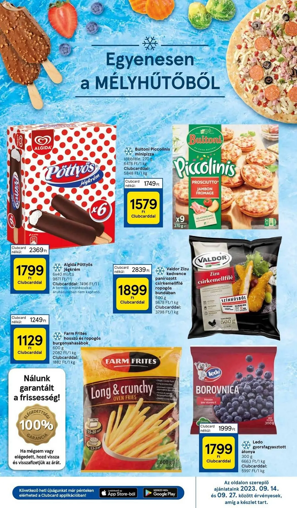 Katalógus Tesco  akciós újság szeptember 21.-tól szeptember 27.-ig 2023. - Oldal 23