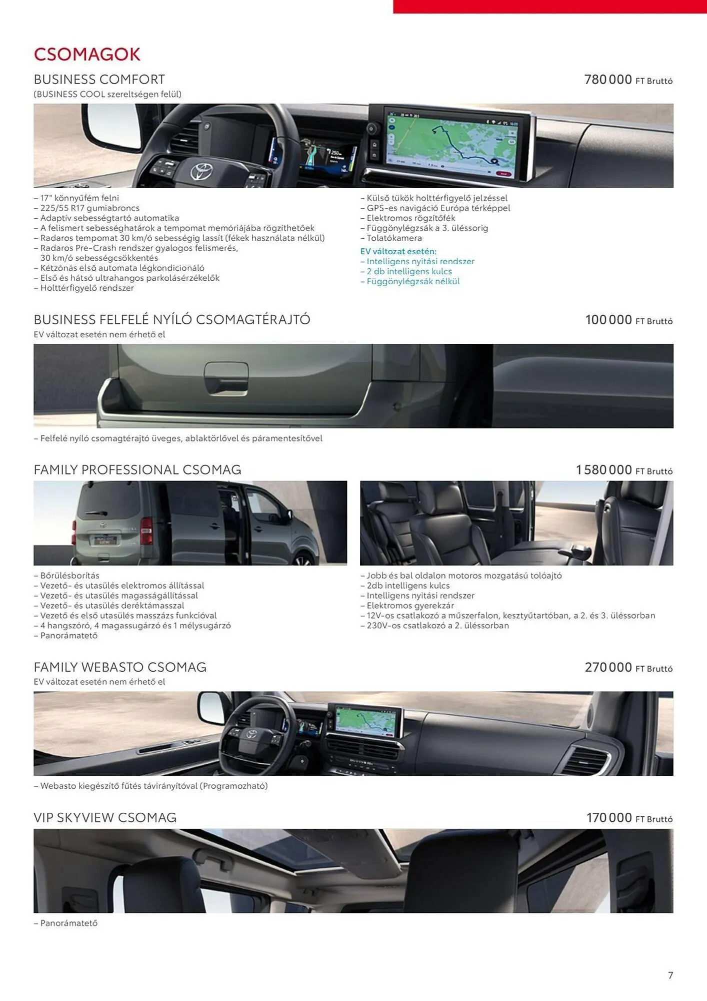Katalógus Toyota akciós újság március 8.-tól május 5.-ig 2025. - Oldal 7