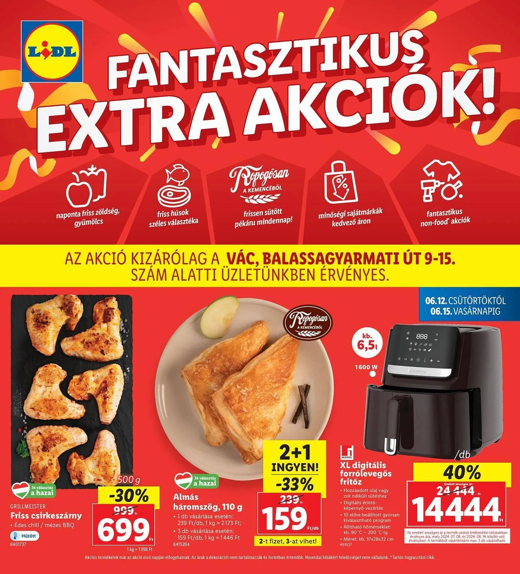 Katalógus Lidl akciós újság június 12.-tól június 15.-ig 2025. - Oldal 1