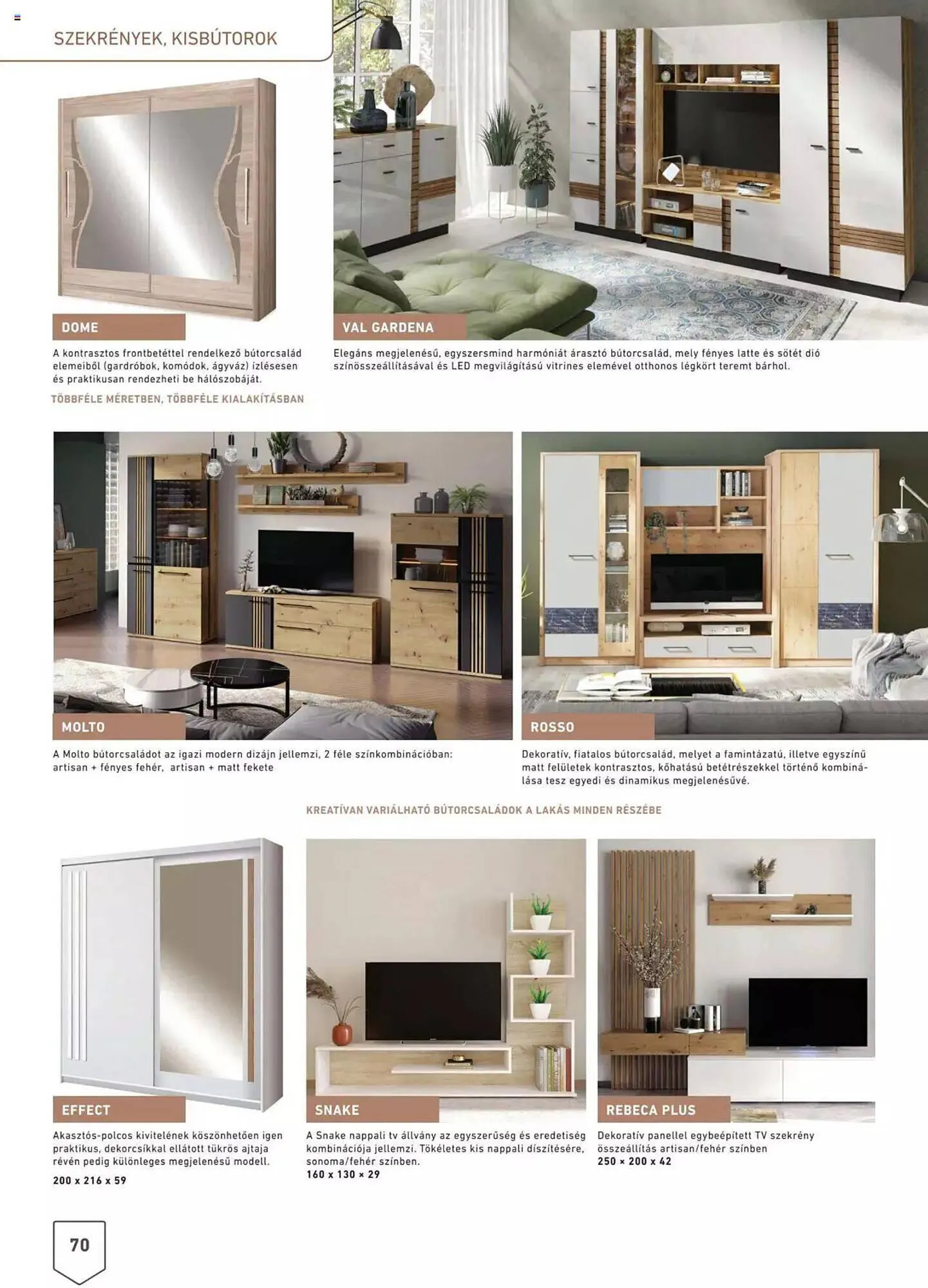 Katalógus RS Bútor akciós újság október 30.-tól december 31.-ig 2024. - Oldal 72