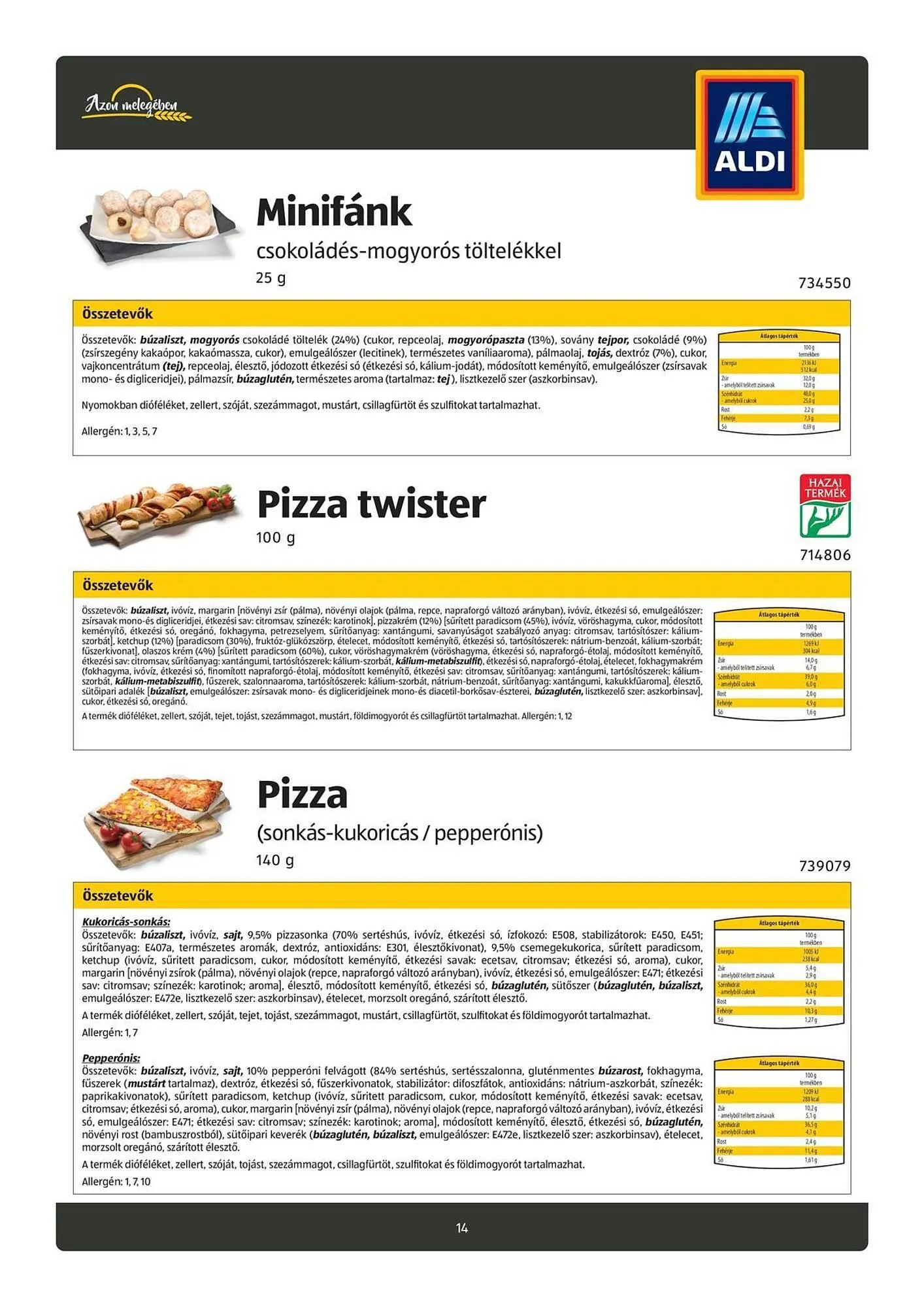 Katalógus ALDI akciós újság július 16.-tól január 20.-ig 2026. - Oldal 14