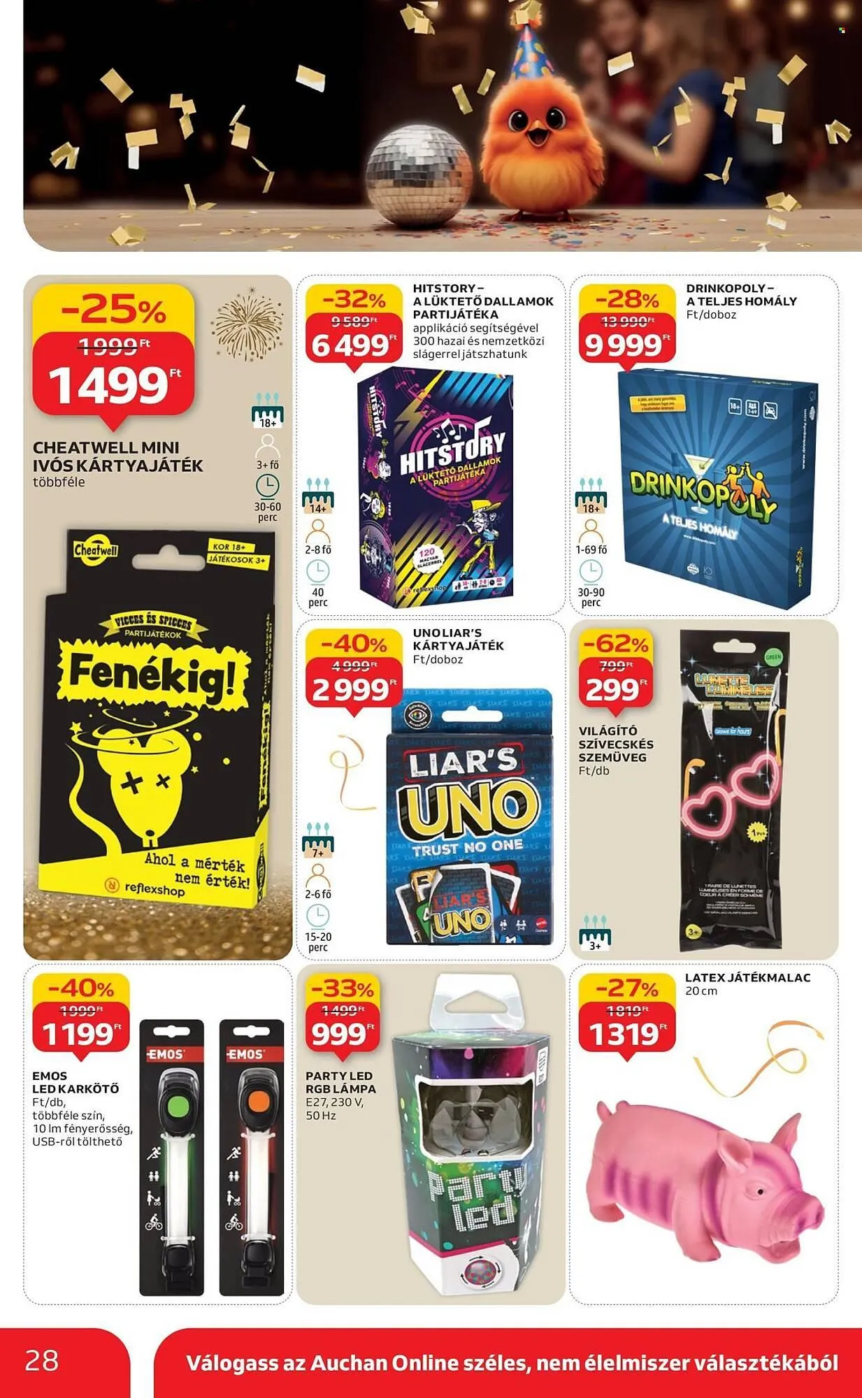 Katalógus Auchan akciós újság december 27.-tól december 31.-ig 2025. - Oldal 28