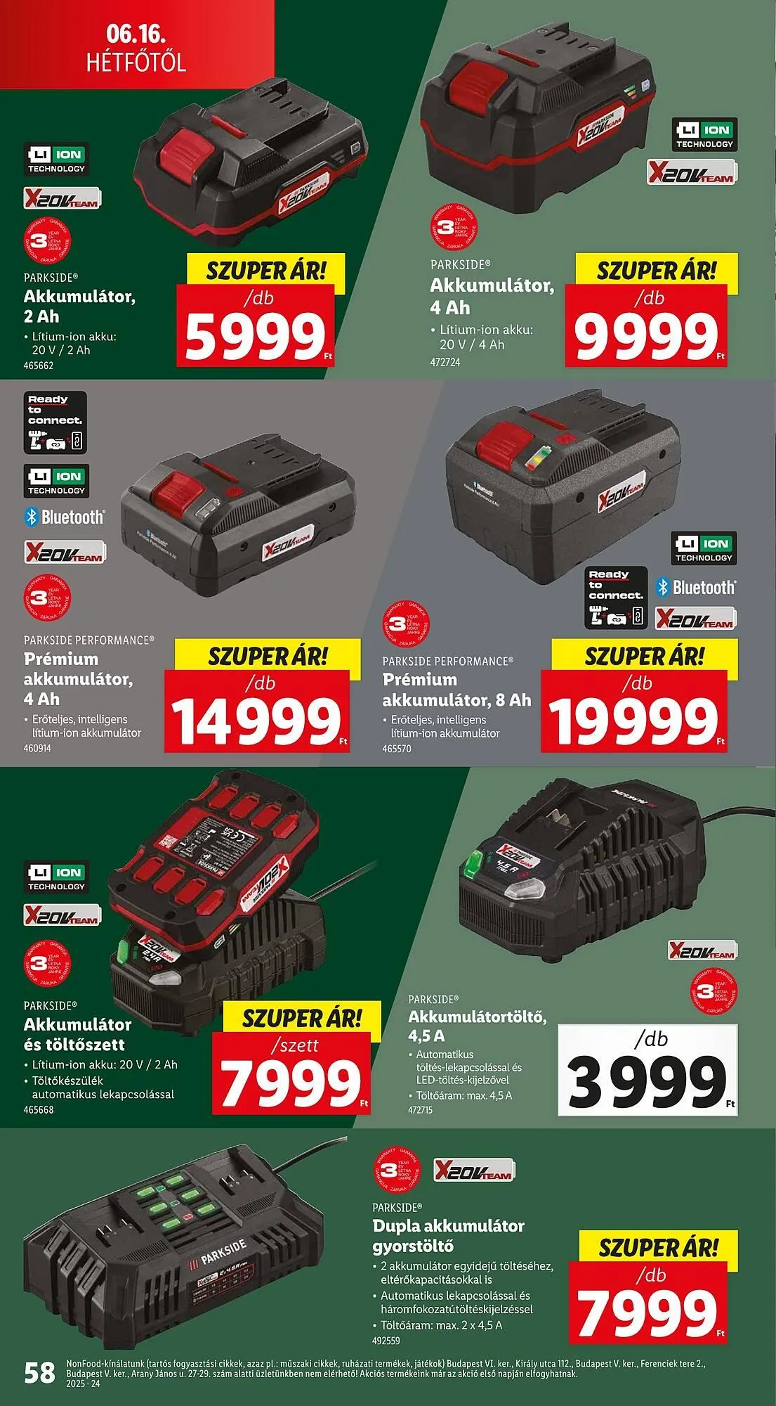 Katalógus Lidl akciós újság június 12.-tól június 18.-ig 2025. - Oldal 58