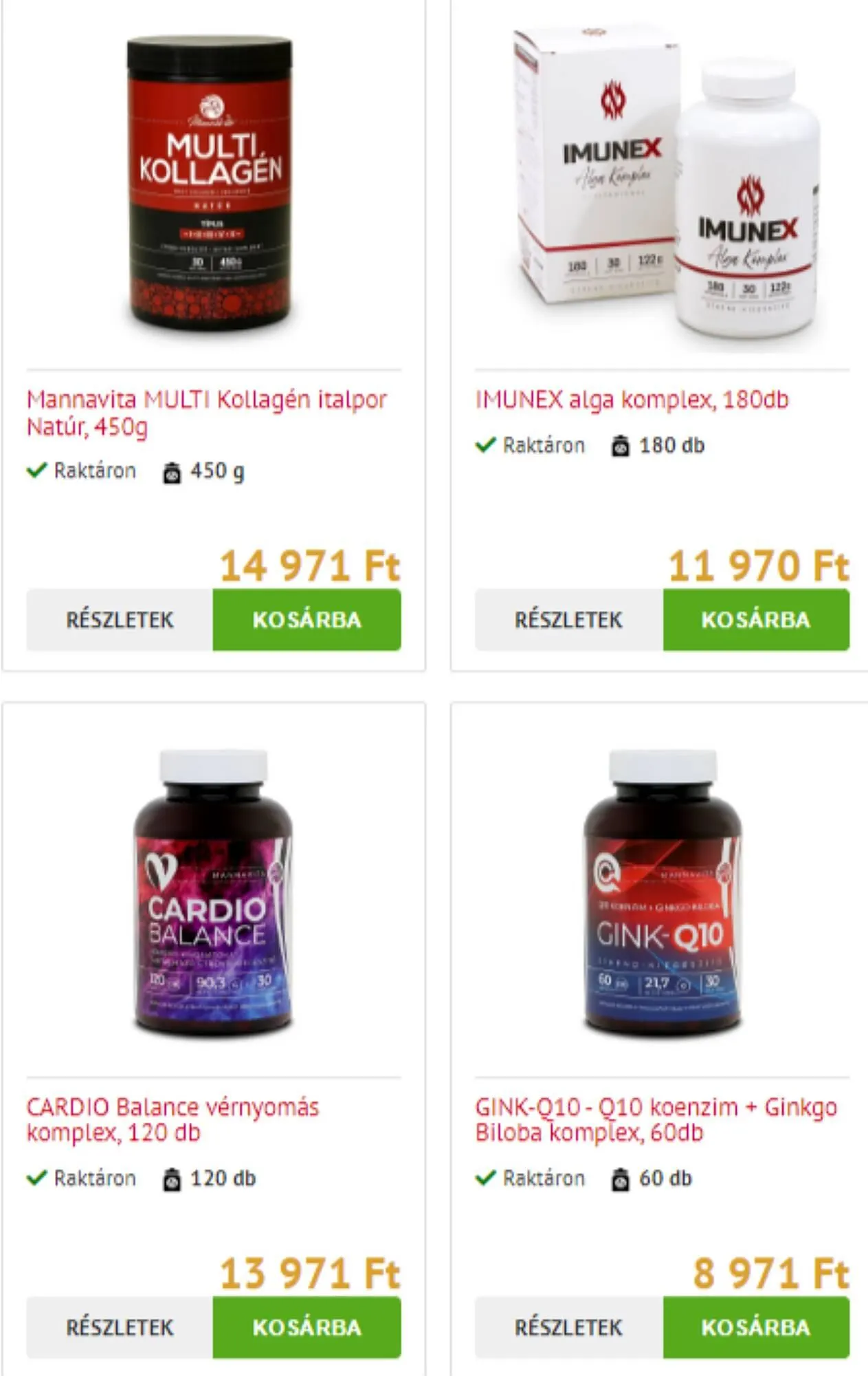 MannaVita akciós újság - 1