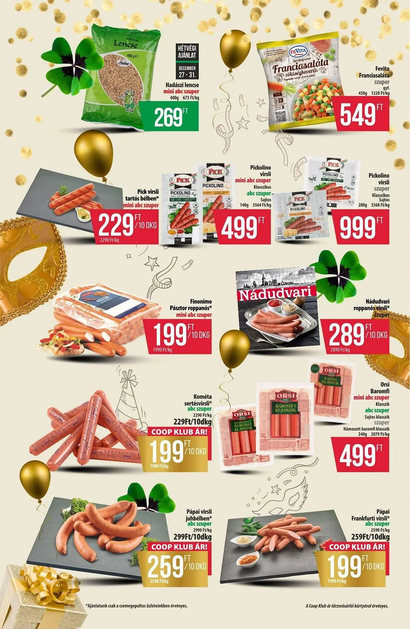 Katalógus Coop akciós újság december 18.-tól december 31.-ig 2025. - Oldal 6