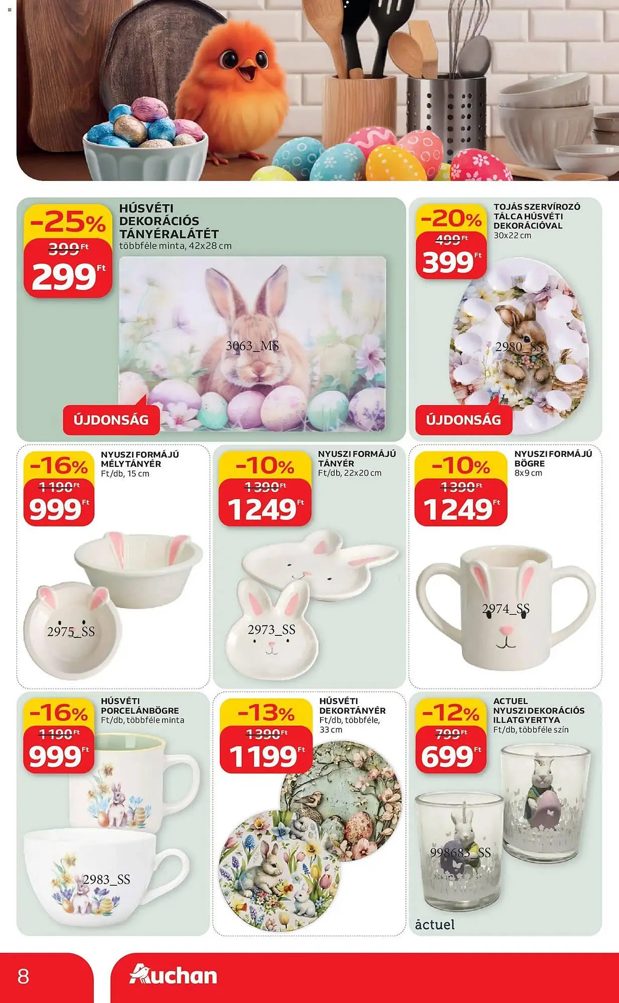Katalógus Auchan akciós újság február 19.-tól április 4.-ig 2026. - Oldal 8