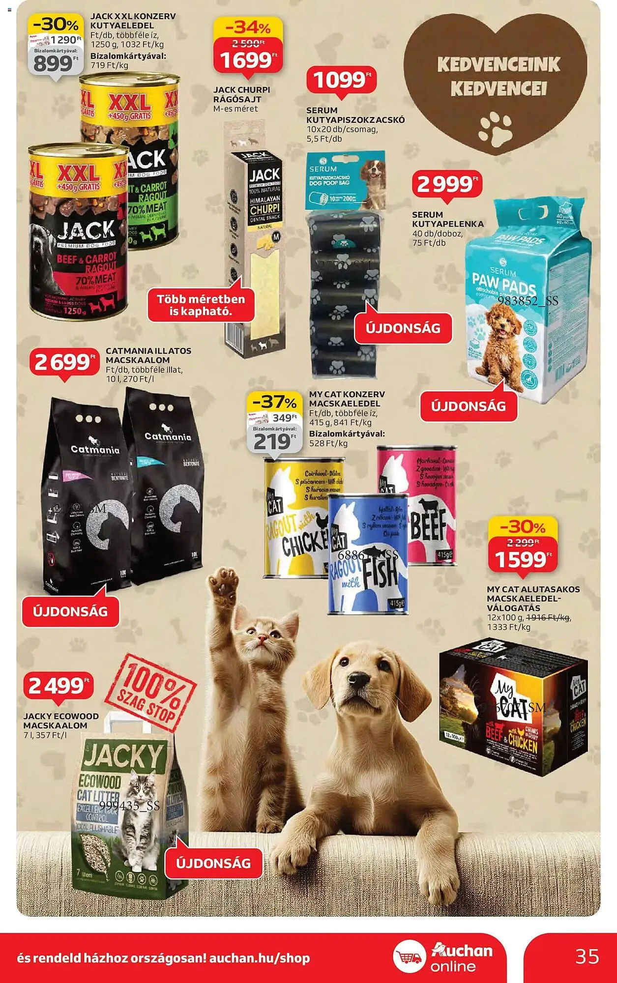 Katalógus Auchan akciós újság január 29.-tól február 4.-ig 2026. - Oldal 35