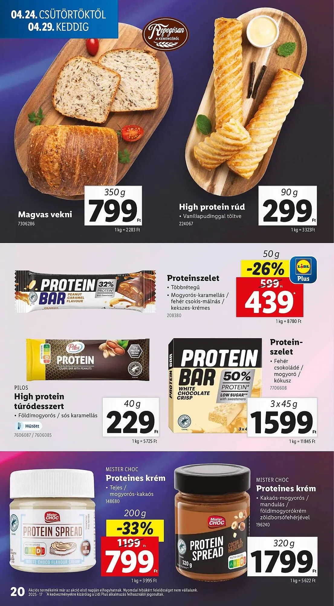Katalógus Lidl akciós újság április 24.-tól április 29.-ig 2025. - Oldal 20