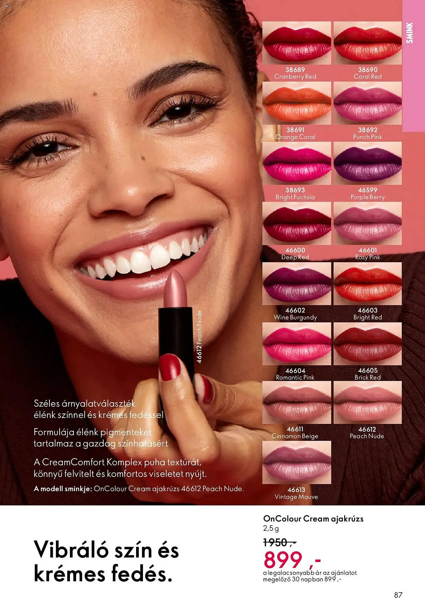 Katalógus Oriflame katalógus december 3.-tól december 23.-ig 2025. - Oldal 87