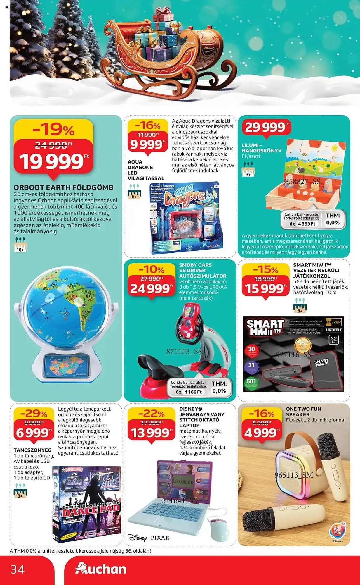 Katalógus Auchan akciós újság október 24.-tól november 26.-ig 2025. - Oldal 34