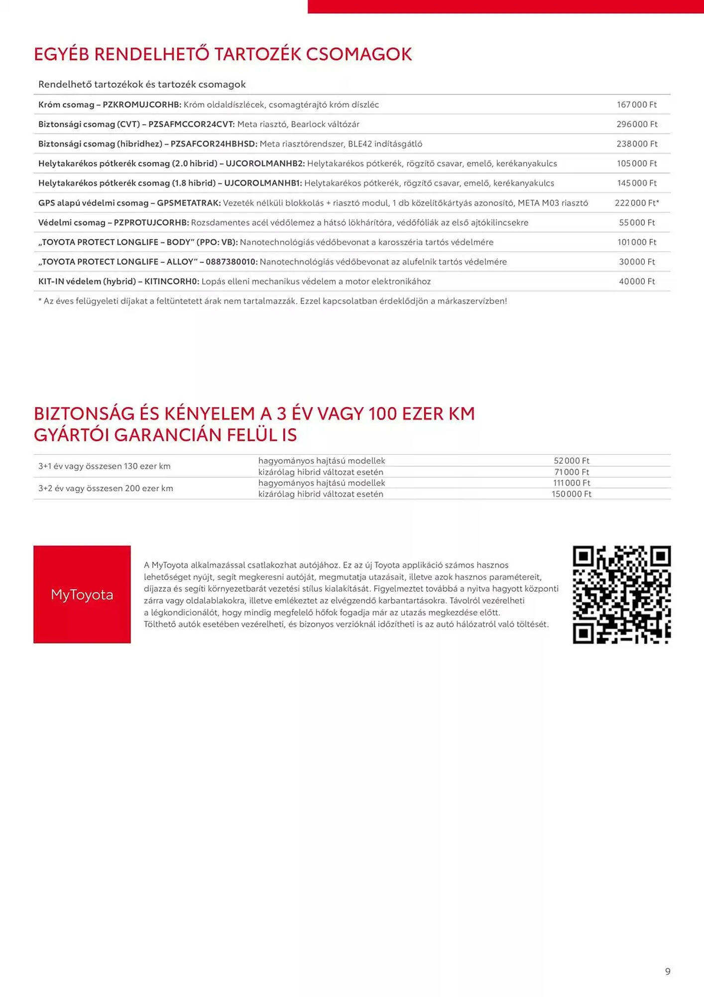 Katalógus Toyota akciós újság december 17.-tól december 17.-ig 2025. - Oldal 9