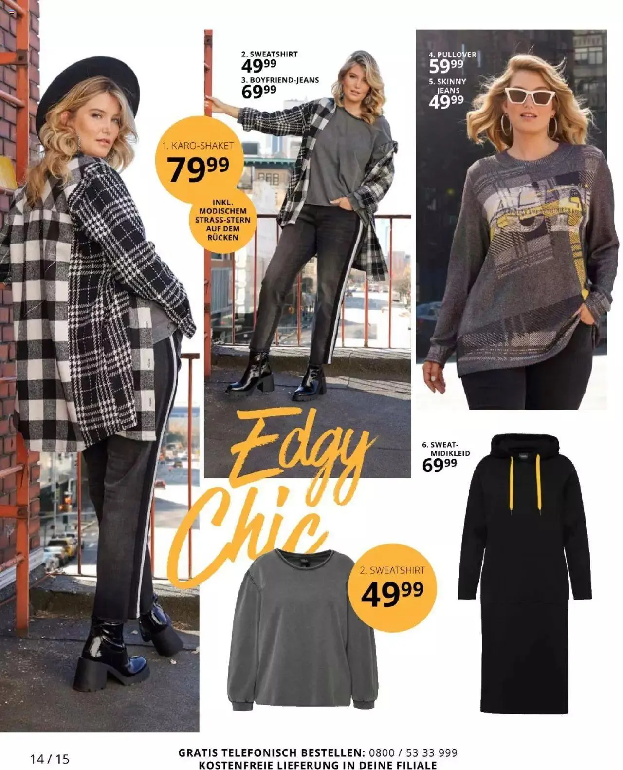 Katalógus Ulla Popken Akciós újság október 1.-tól október 31.-ig 2023. - Oldal 14