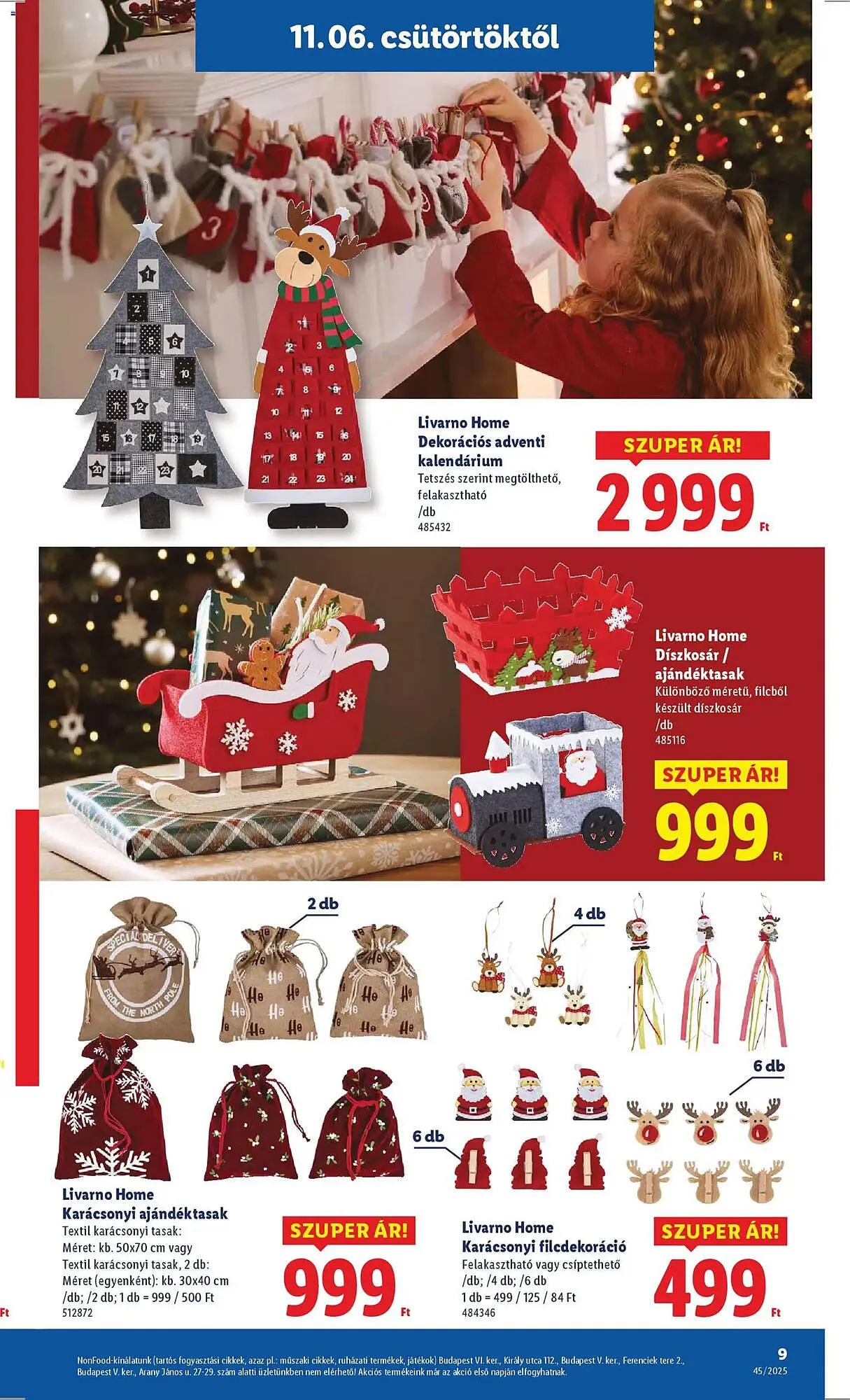 Katalógus Lidl akciós újság november 6.-tól december 28.-ig 2025. - Oldal 9