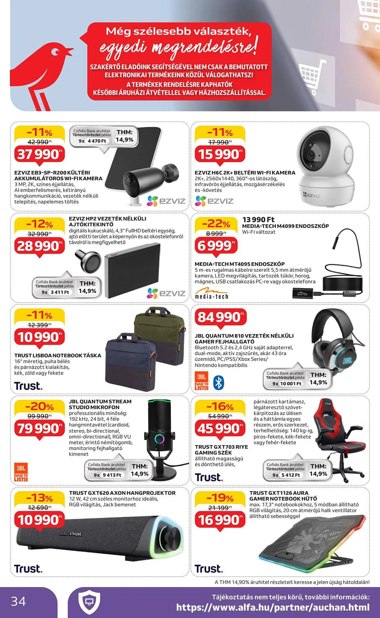 Katalógus Auchan akciós újság április 24.-tól április 30.-ig 2025. - Oldal 34