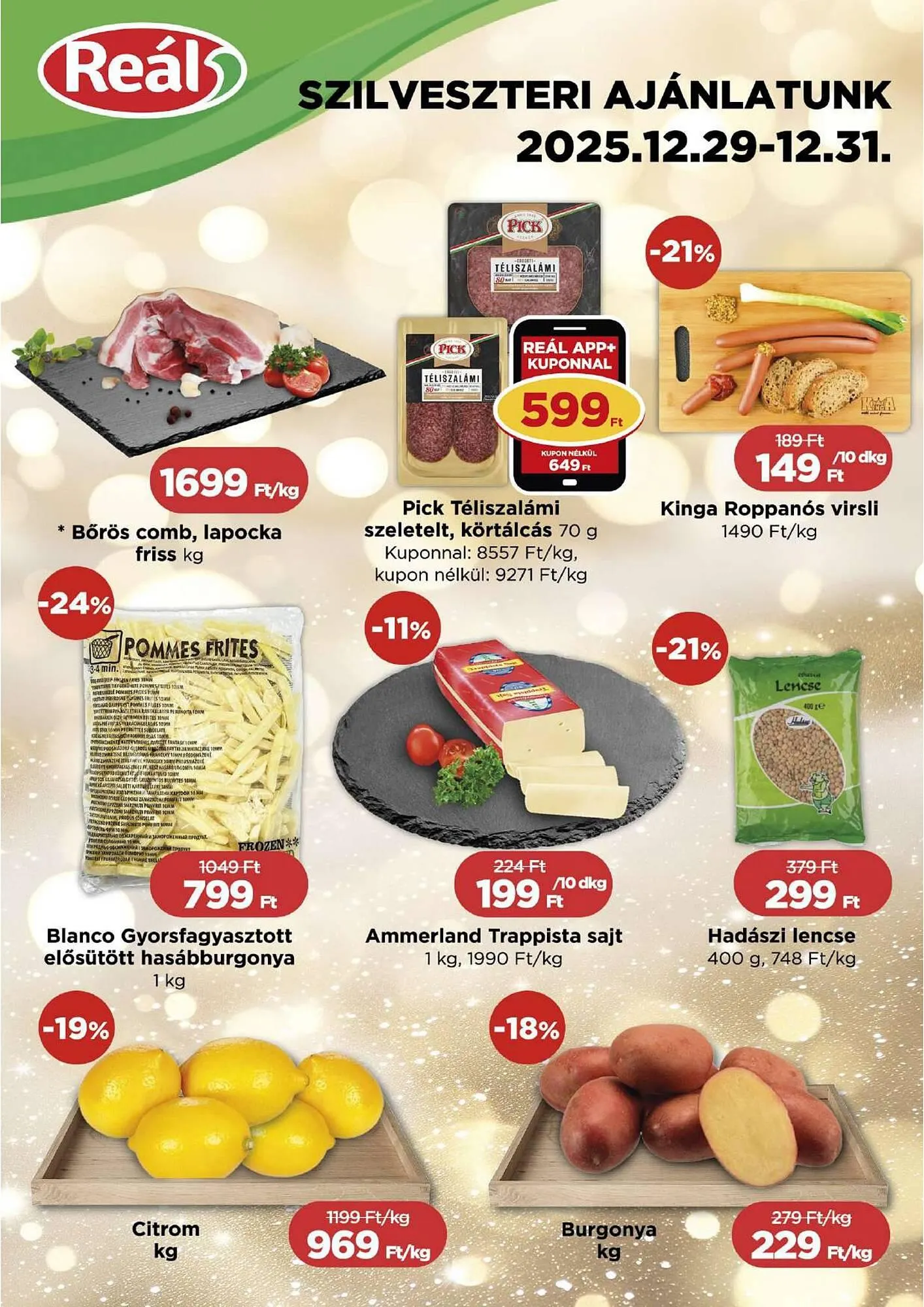 Katalógus Real akciós újság december 18.-tól december 28.-ig 2025. - Oldal 3