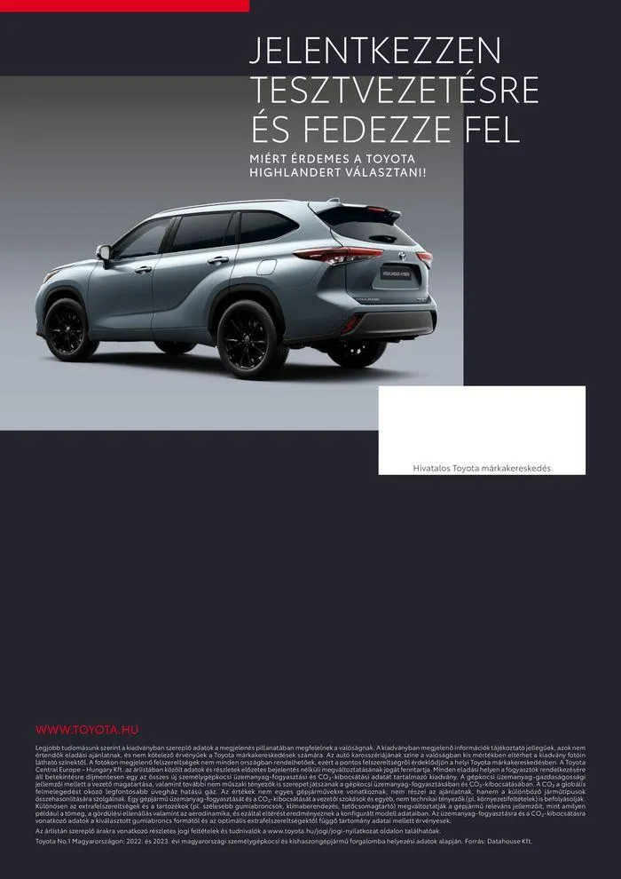 Katalógus Toyota Highlander! június 5.-tól június 5.-ig 2025. - Oldal 10