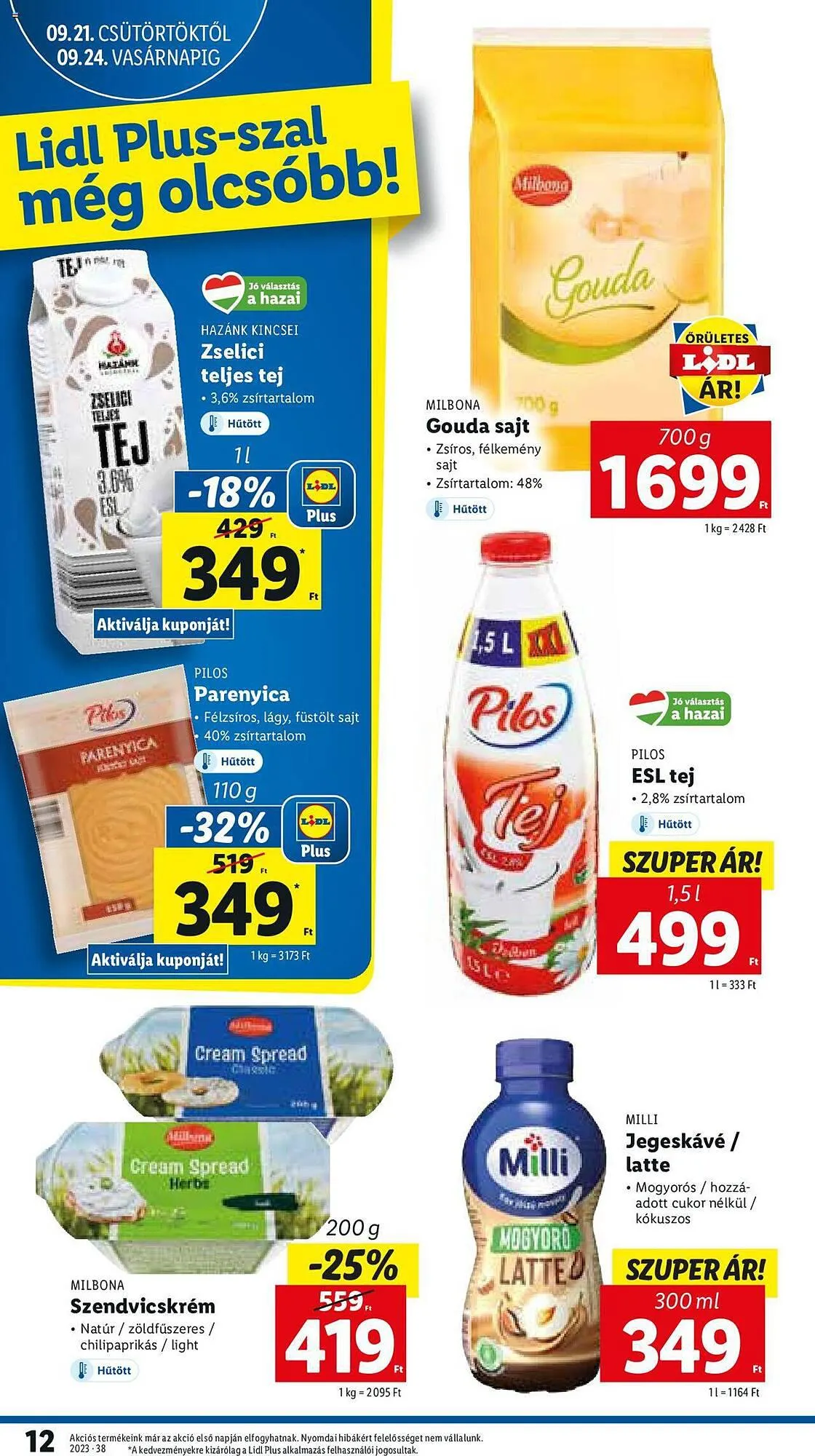 Katalógus Lidl akciós újság szeptember 21.-tól szeptember 27.-ig 2023. - Oldal 12