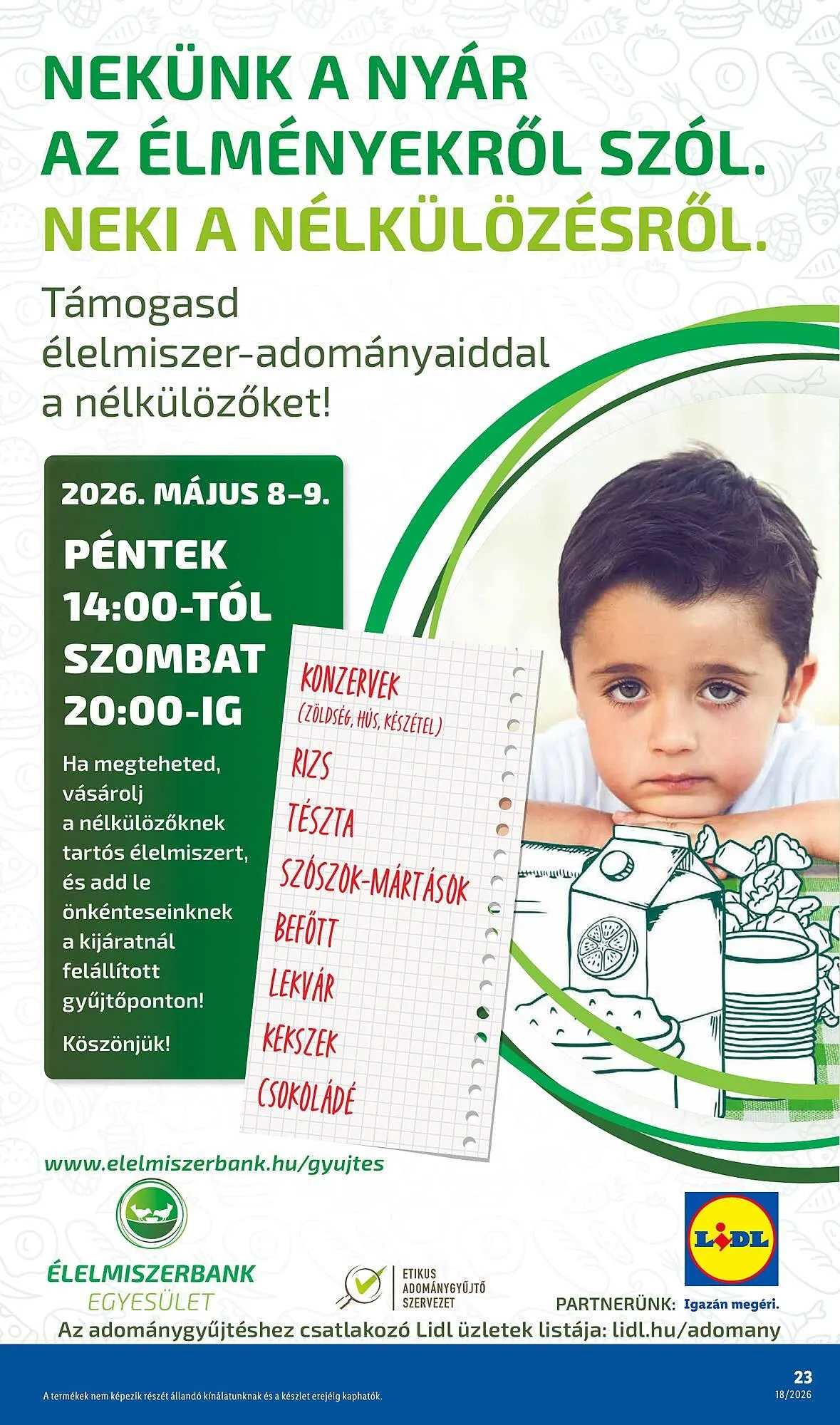 Katalógus Lidl akciós újság április 30.-tól május 6.-ig 2026. - Oldal 23