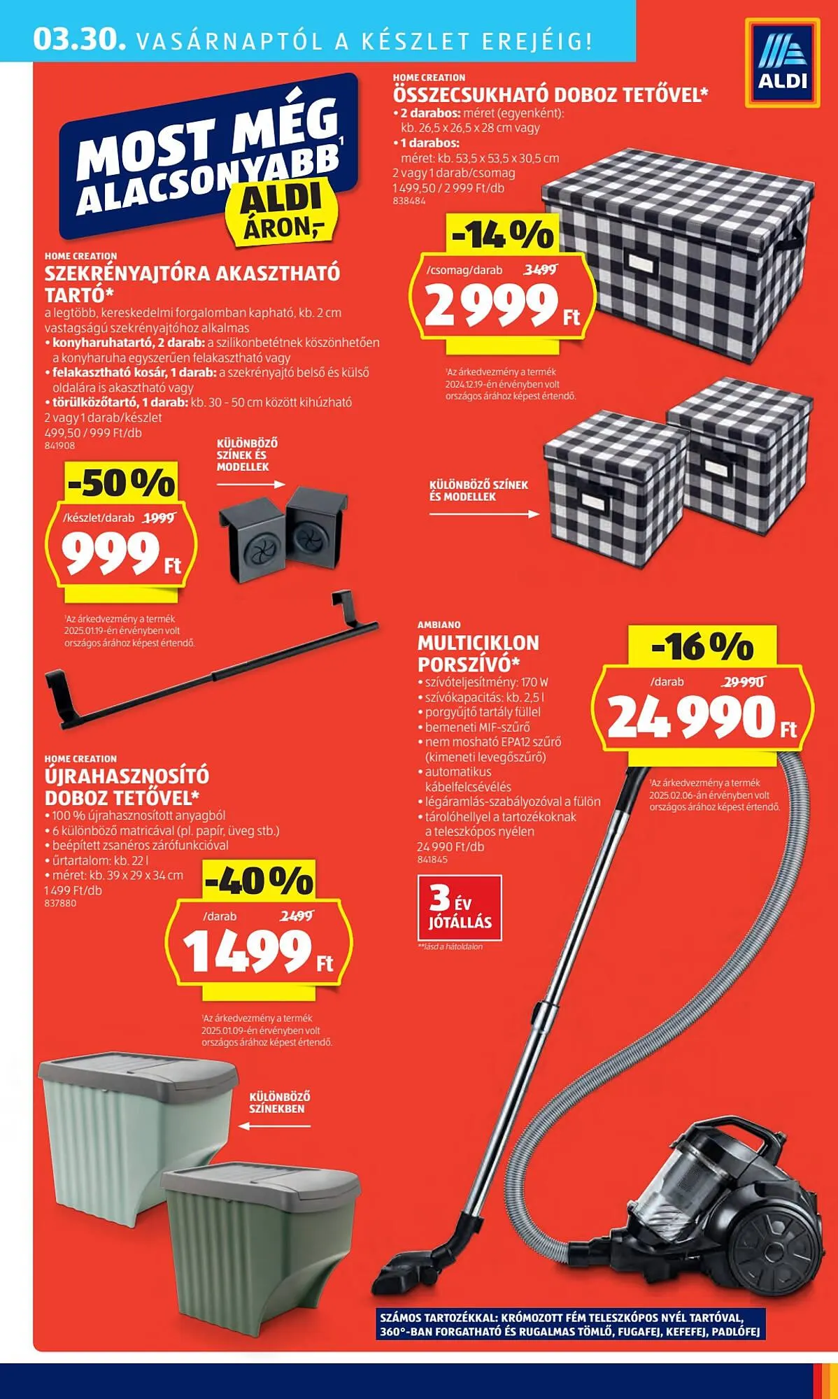 Katalógus ALDI akciós újság március 27.-tól április 2.-ig 2025. - Oldal 57