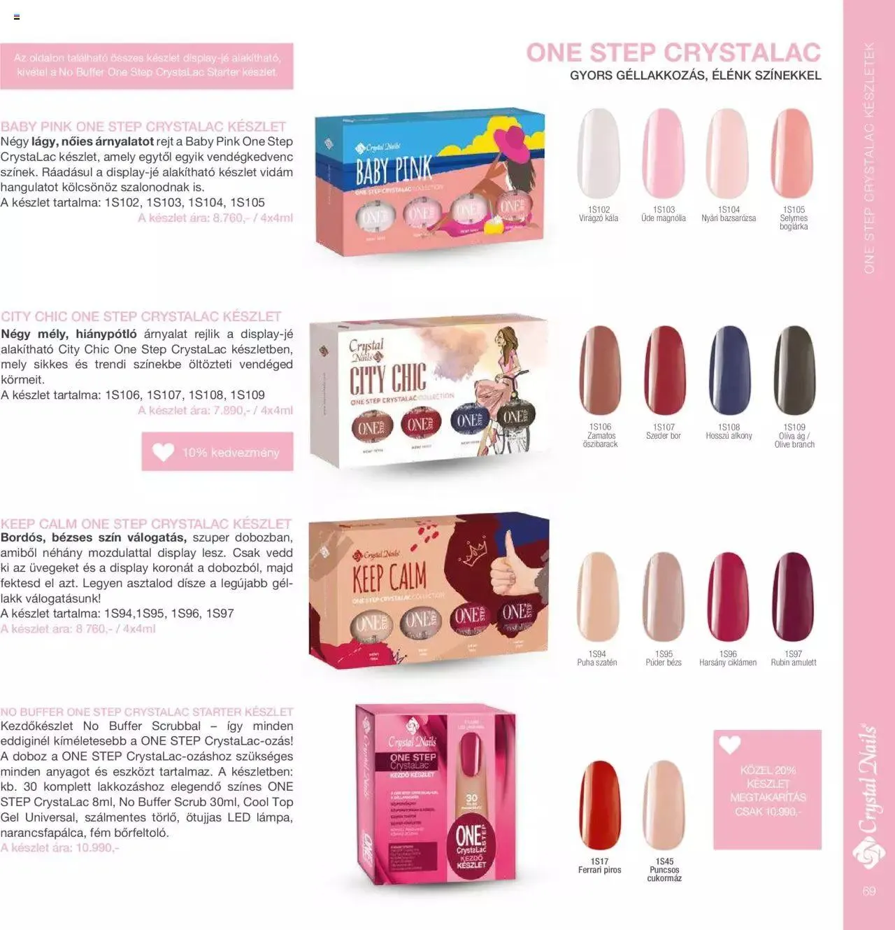 Katalógus Crystal Nails - Nagykatalógus 22/23 március 8.-tól december 31.-ig 2023. - Oldal 69