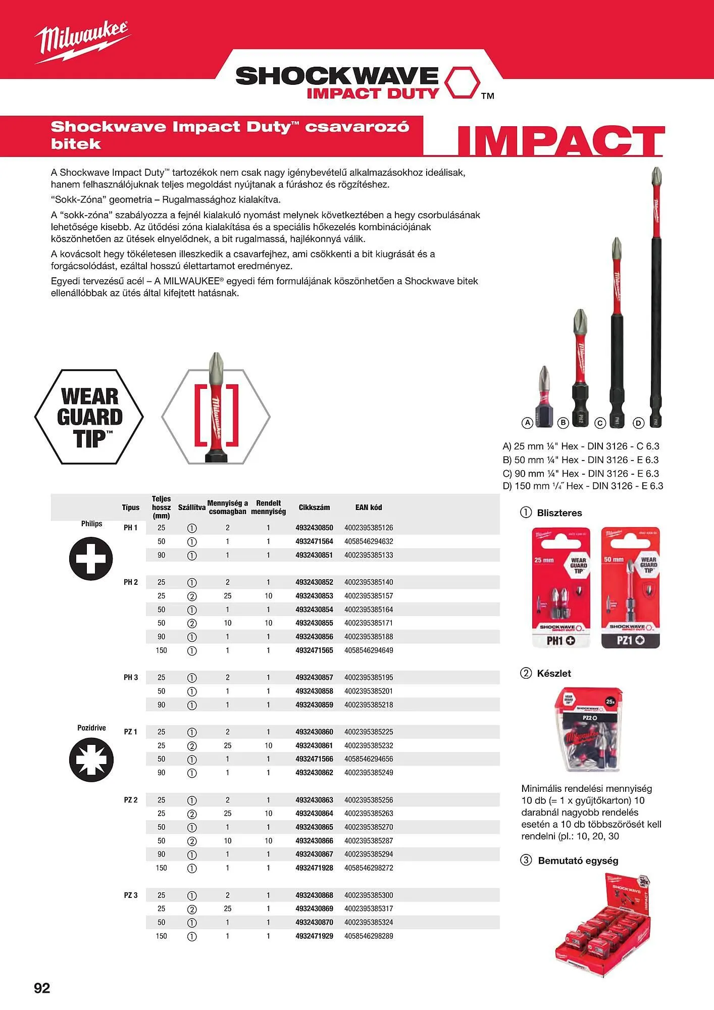 Katalógus Milwaukee akciós újság szeptember 16.-tól december 31.-ig 2025. - Oldal 92