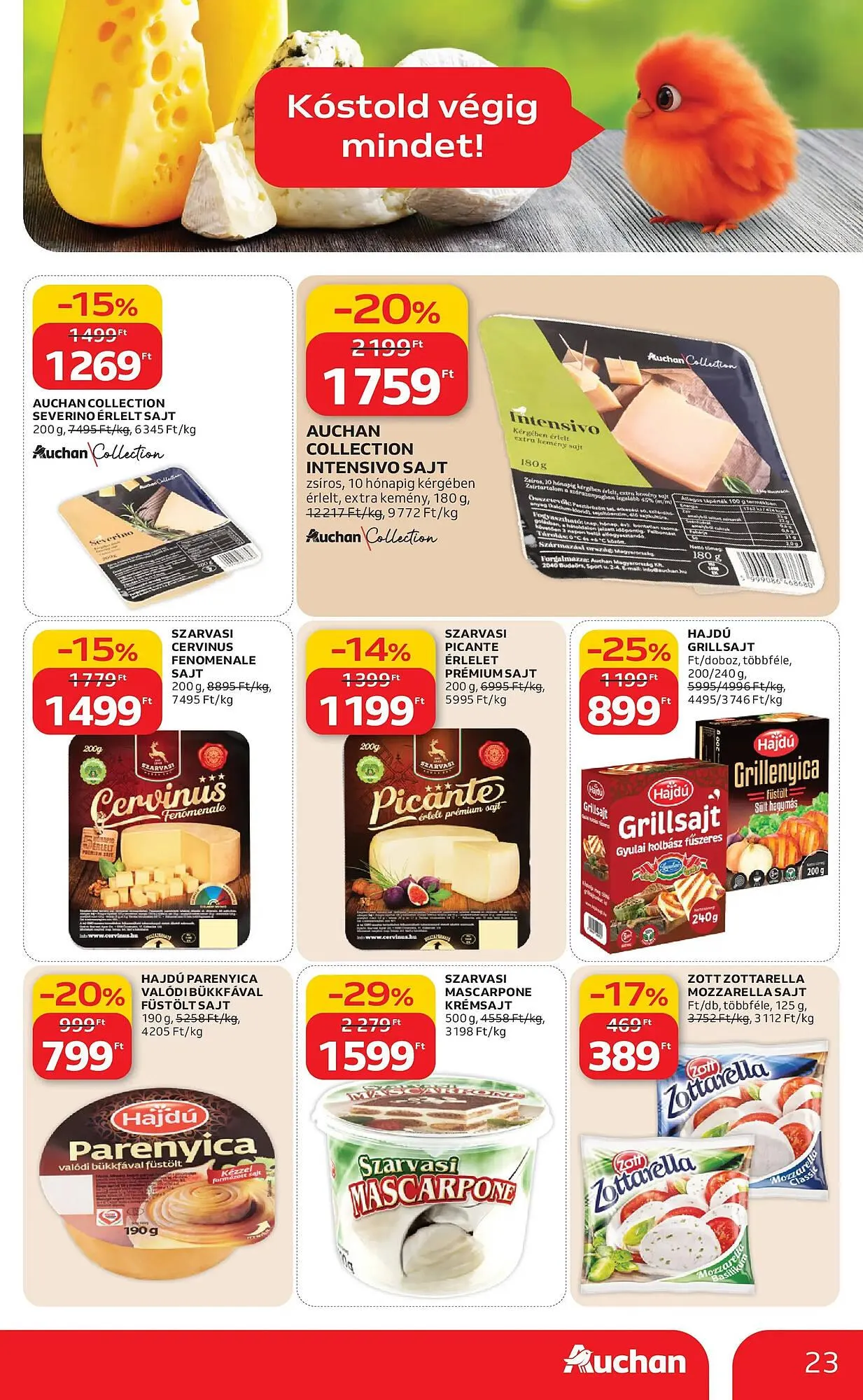Katalógus Auchan akciós újság március 12.-tól március 18.-ig 2026. - Oldal 23