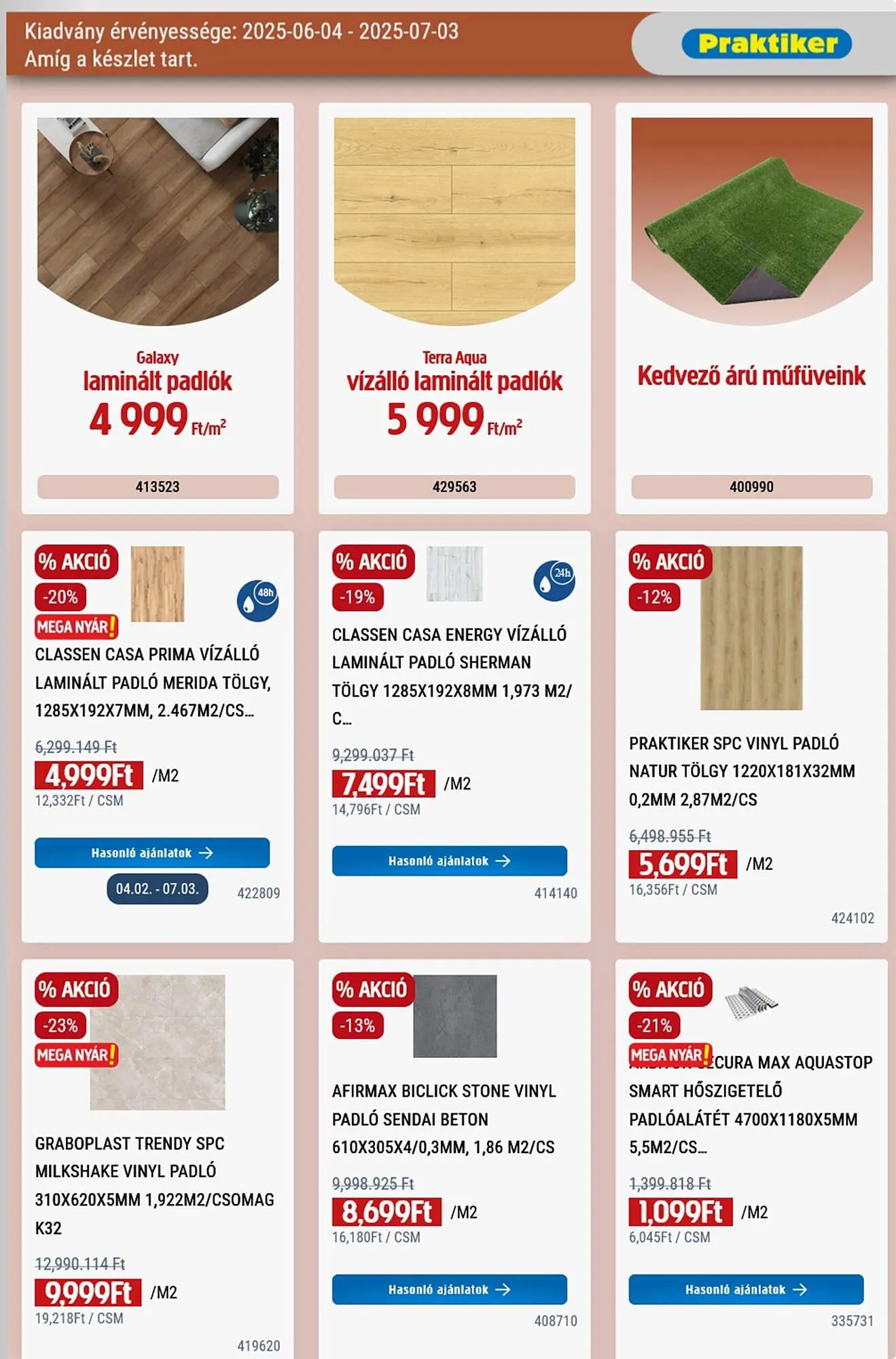 Katalógus Praktiker akciós újság június 4.-tól július 3.-ig 2025. - Oldal 9