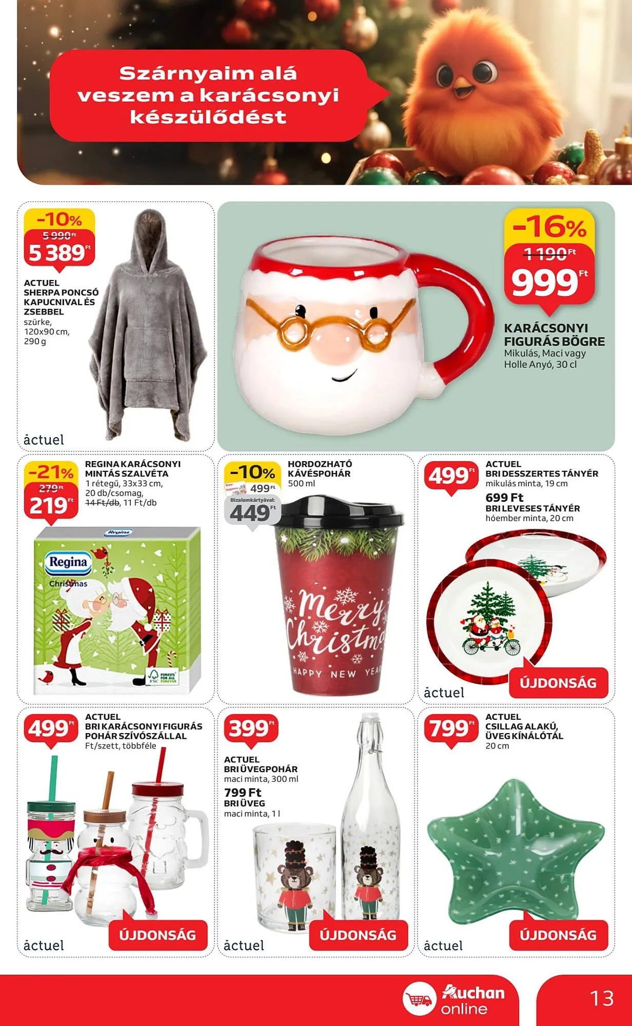 Katalógus Auchan akciós újság november 6.-tól november 12.-ig 2025. - Oldal 13