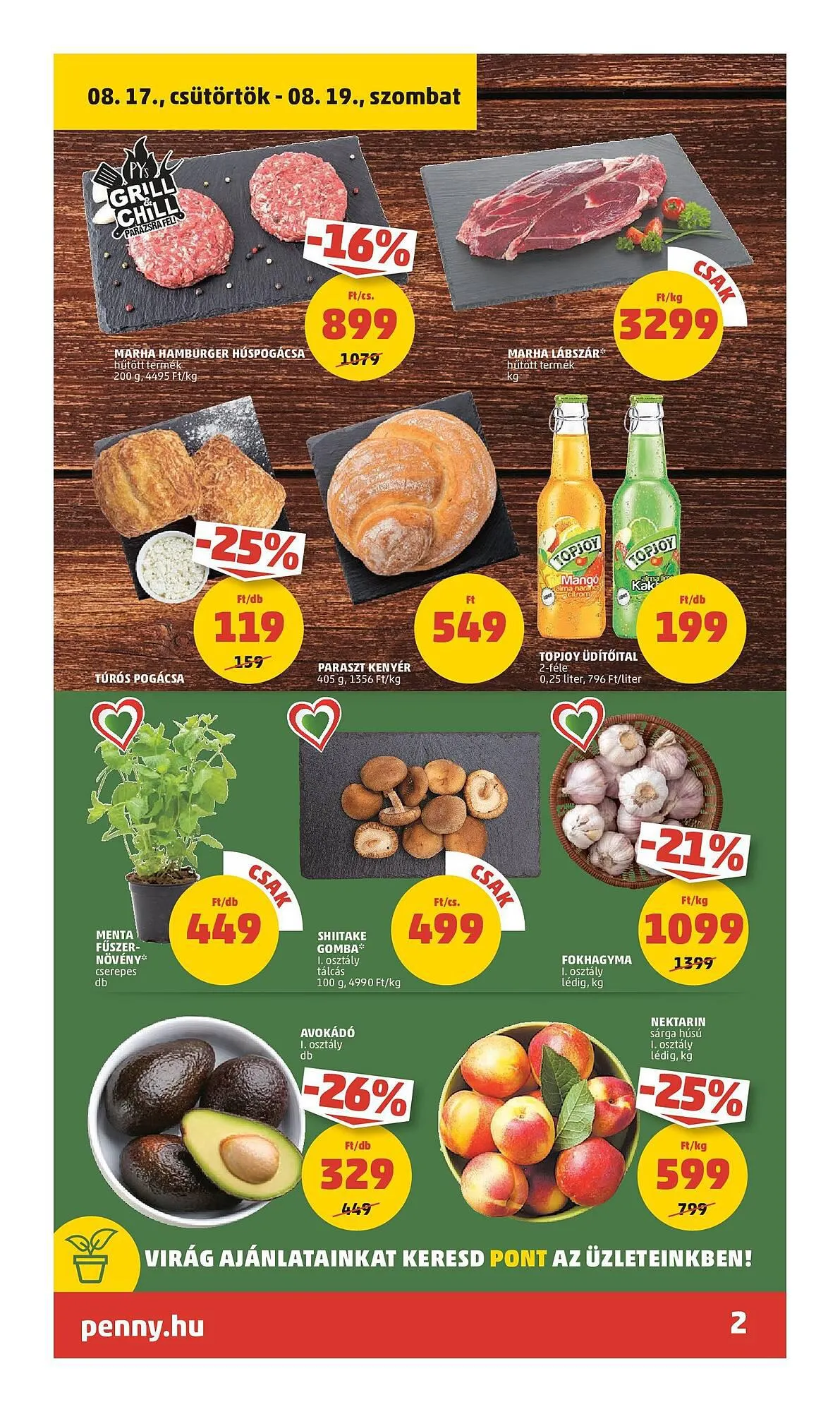 Katalógus PENNY akciós újság augusztus 17.-tól augusztus 23.-ig 2023. - Oldal 2