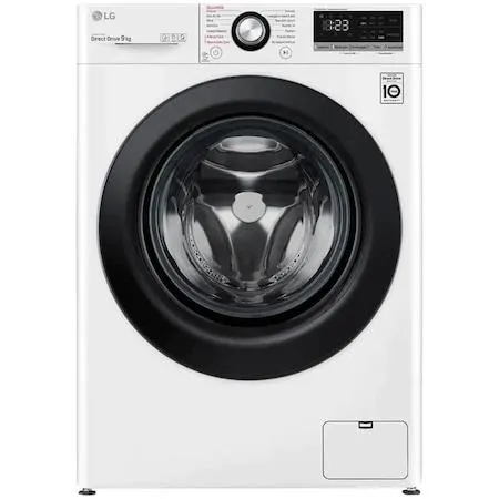 LG F4WV309S6E Mosógép, 9 kg, 1400 ford/perc, Steam, AI Direct Drive, Control touch, B energiaosztály, Fehér